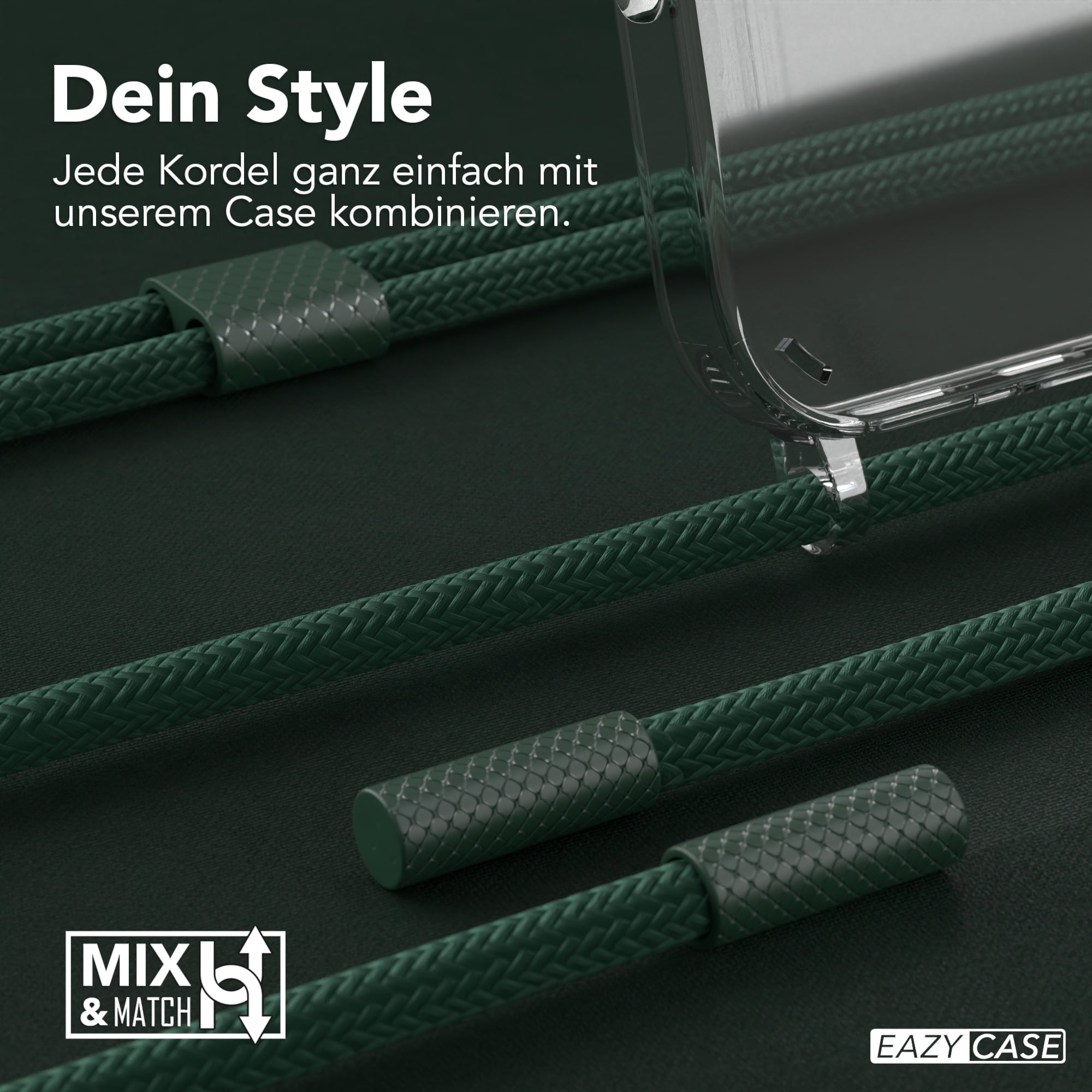 iPhone 16 Pro Hülle + Uni Kordel