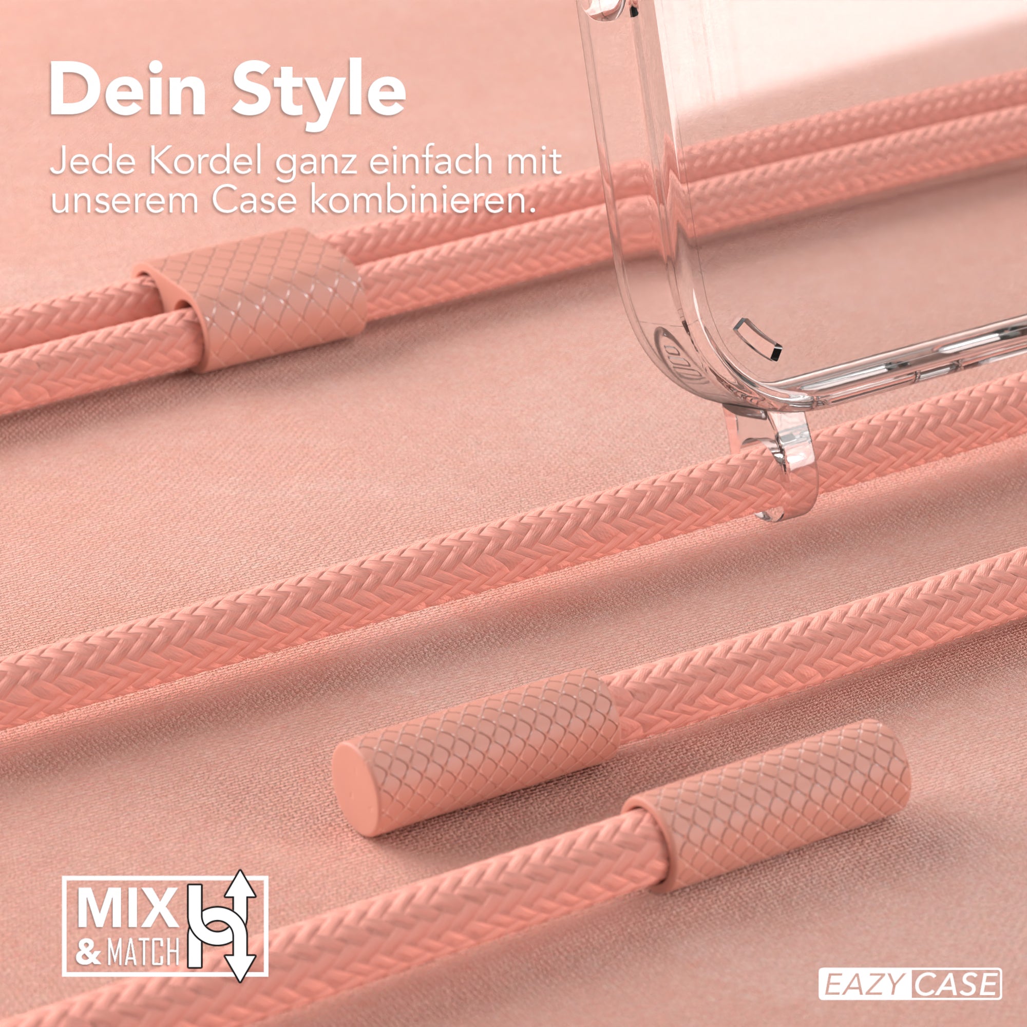 iPhone 16 Pro Hülle + Uni Kordel