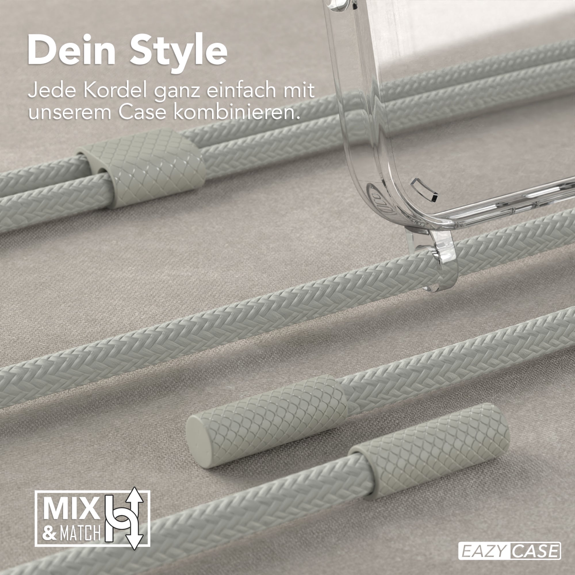 iPhone 16 Pro Hülle + Uni Kordel