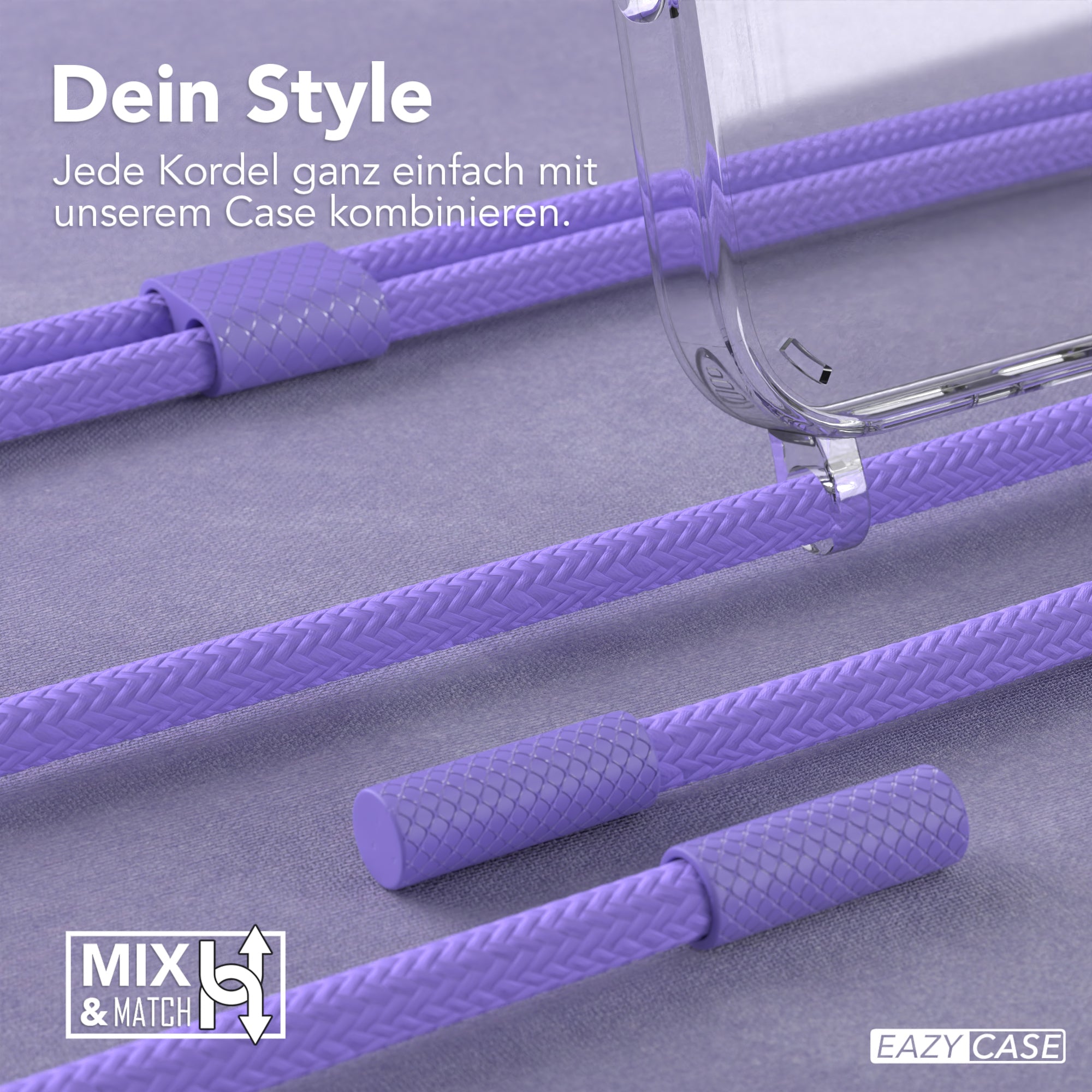 iPhone 16 Pro Hülle + Uni Kordel