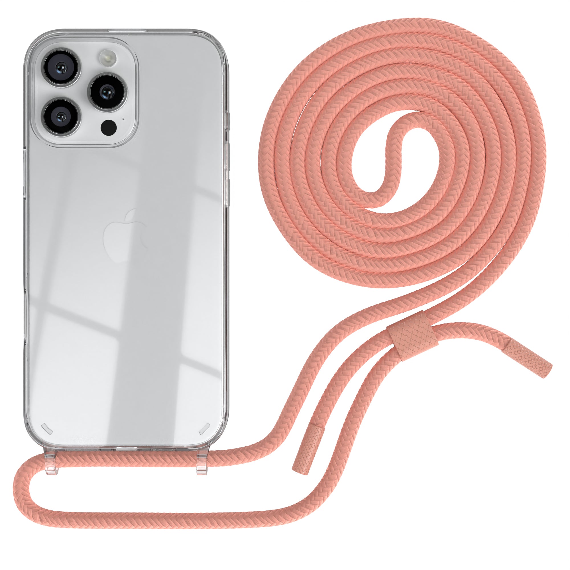 iPhone 16 Pro Max Hülle + Uni Kordel