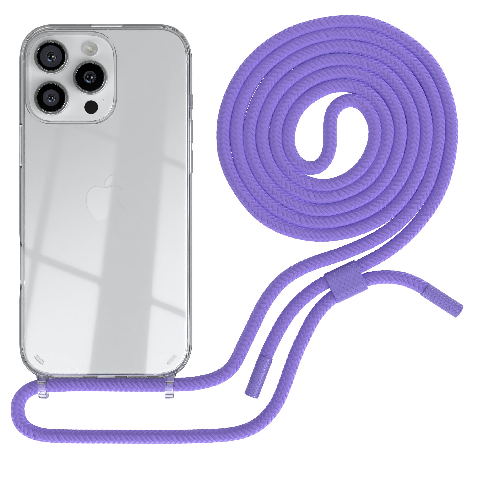 iPhone 16 Pro Max Hülle + Uni Kordel