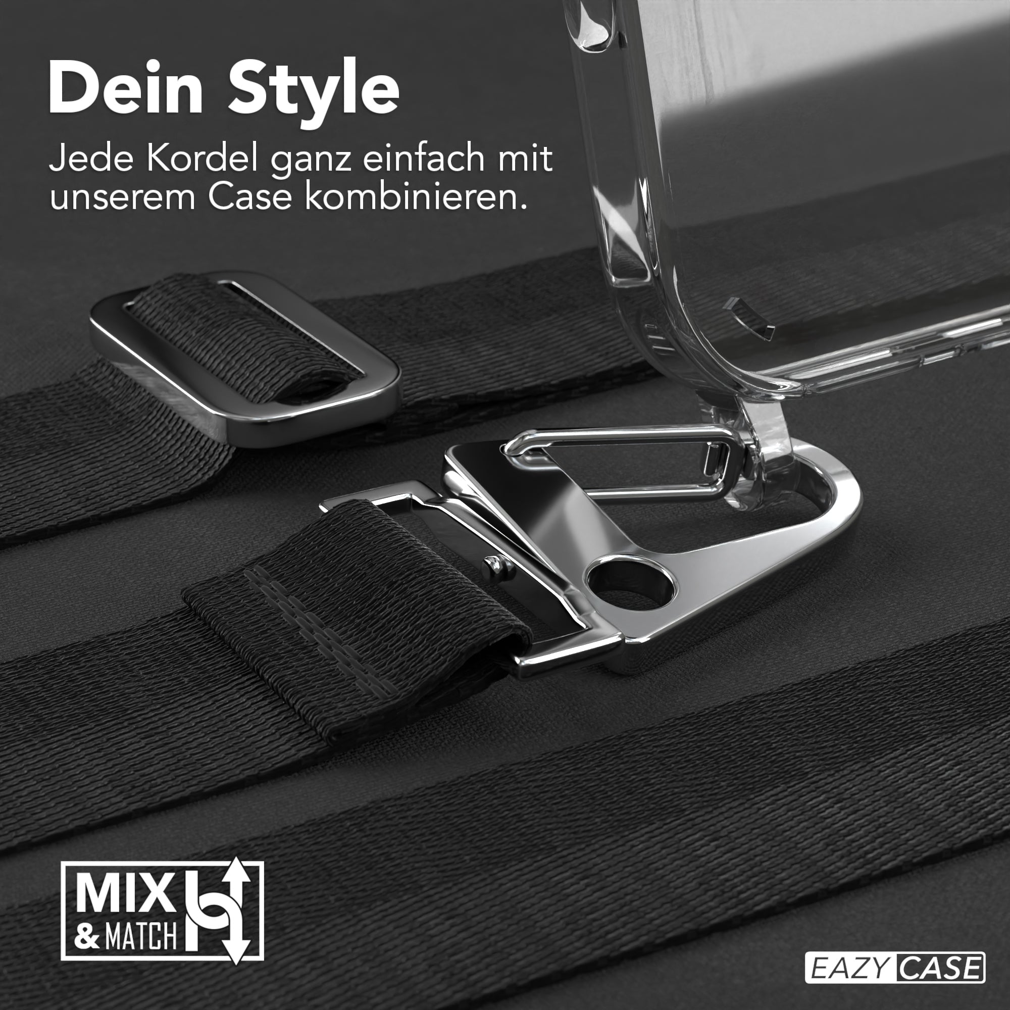 iPhone 16 Pro Max Hülle + breites Band