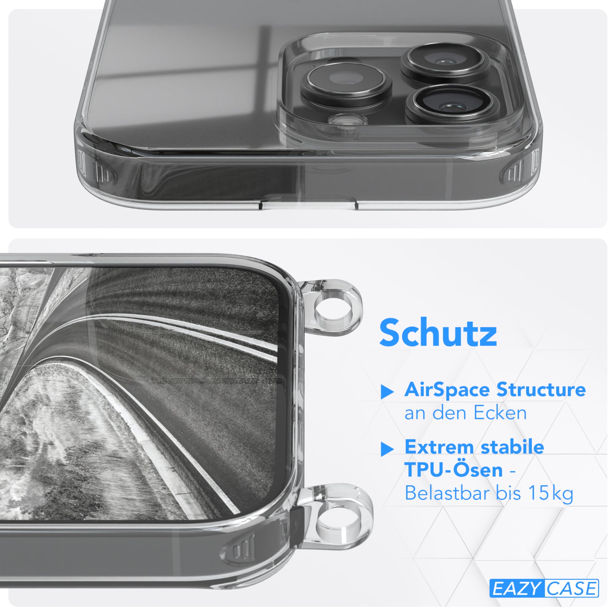 iPhone 16 Pro Max Hülle + breites Band