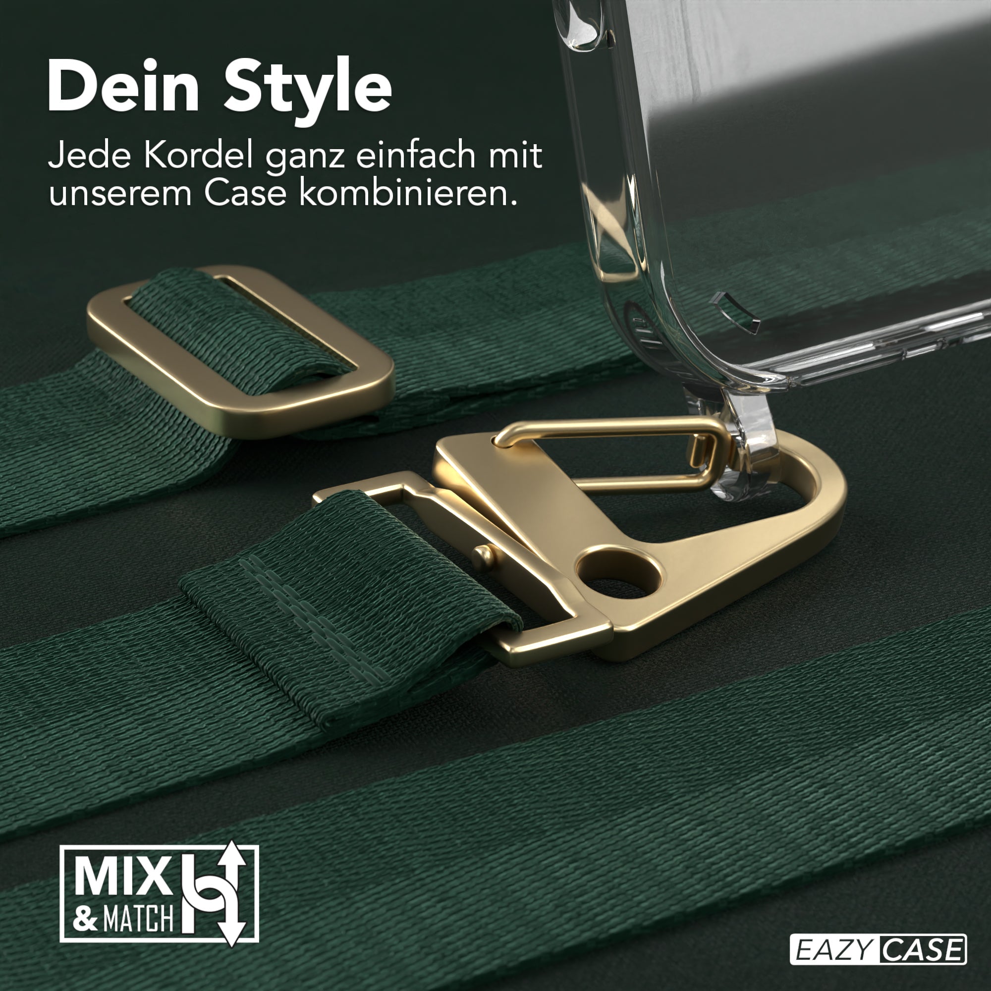 iPhone 16 Pro Max Hülle + breites Band