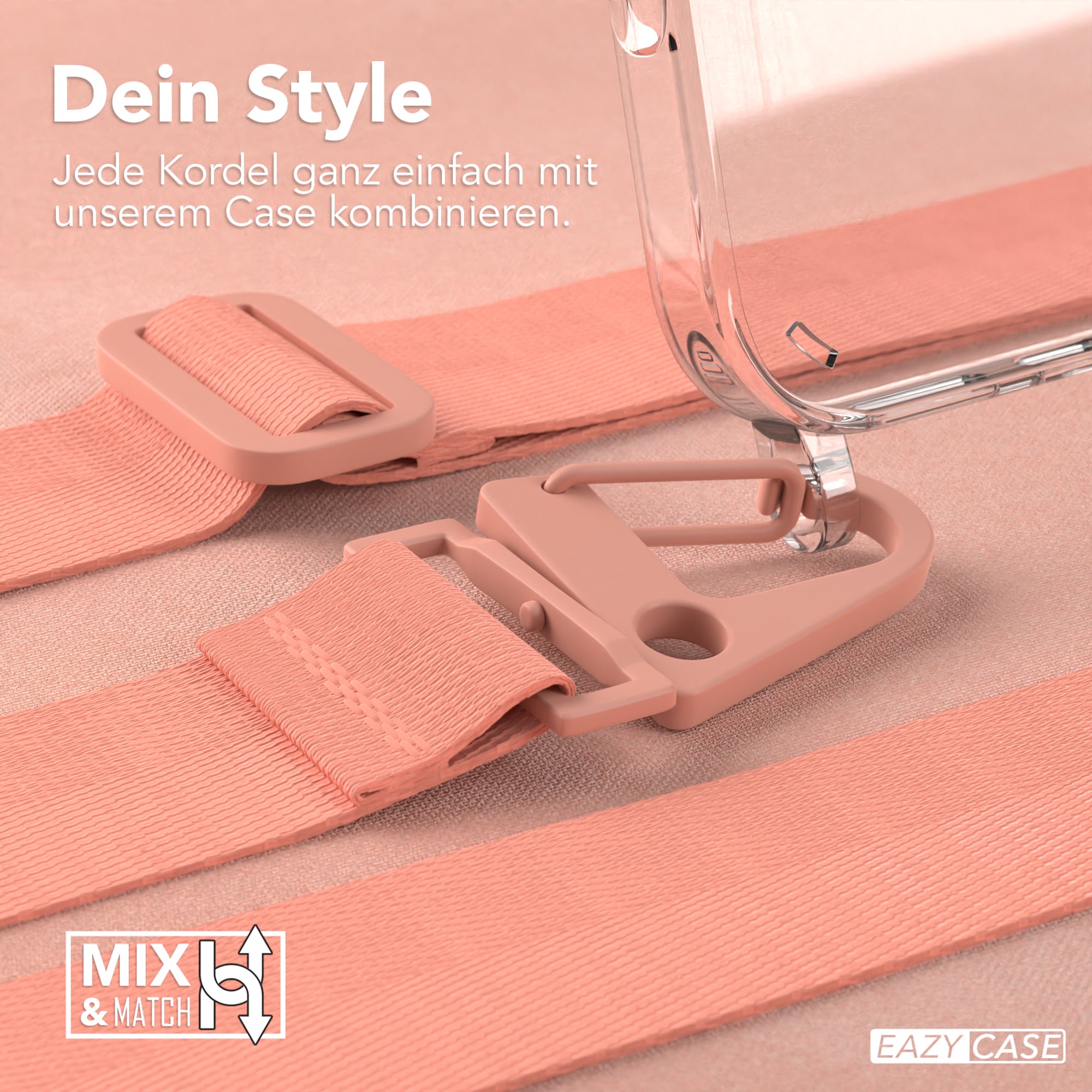 iPhone 16 Pro Max Hülle + breites Band