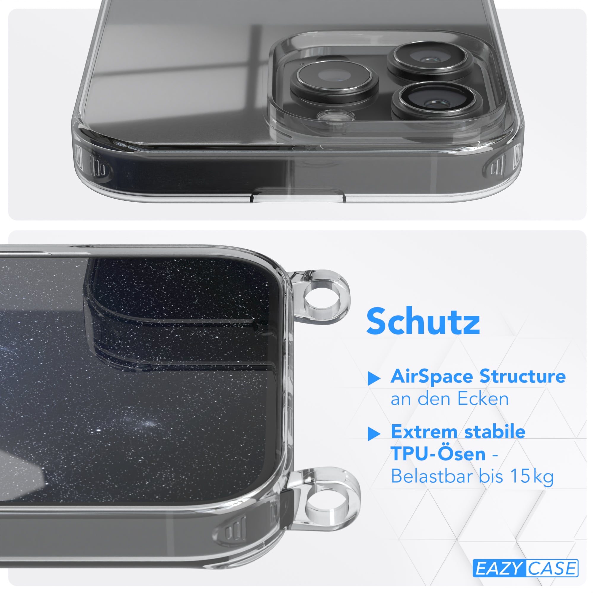 iPhone 16 Pro Max Hülle + breites Band