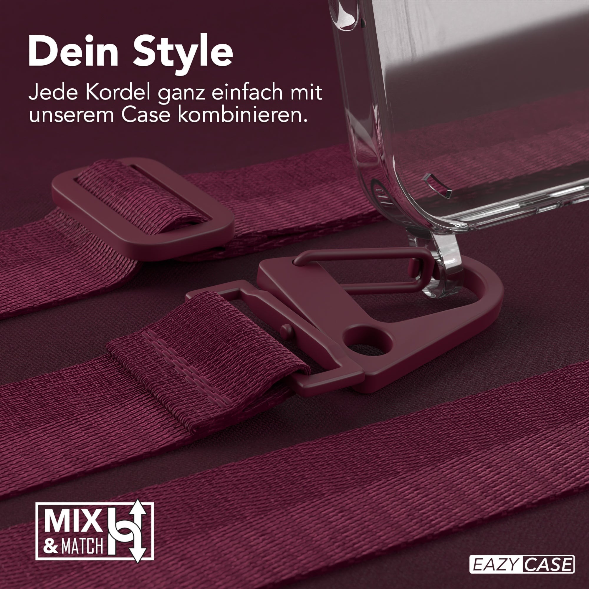 iPhone 16 Pro Max Hülle + breites Band