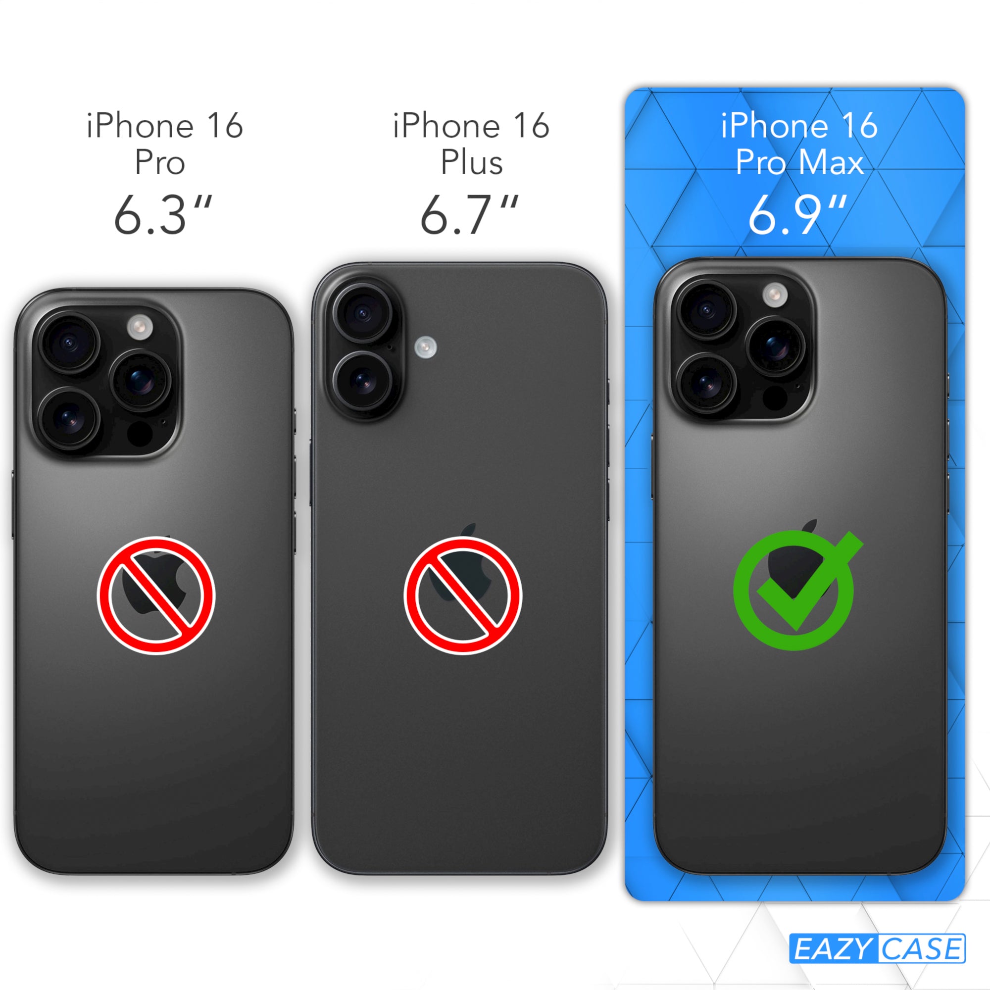 iPhone 16 Pro Max transparente Hülle + Kordel mit MagSafe