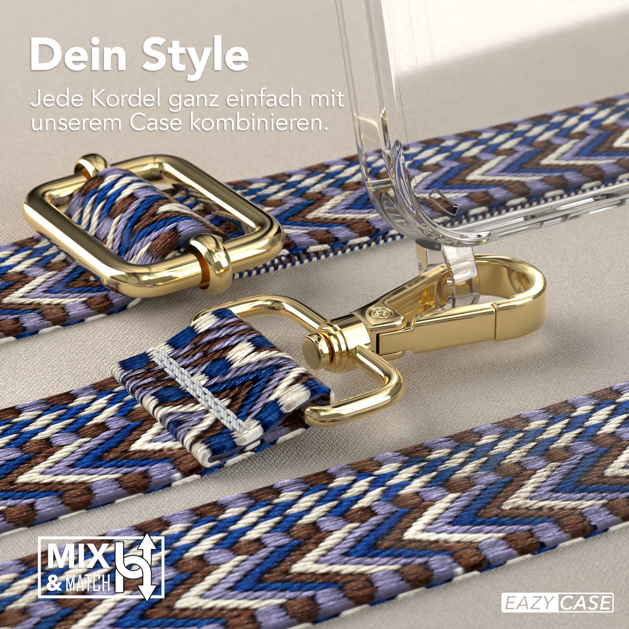 iPhone 16 Hülle + Boho Band