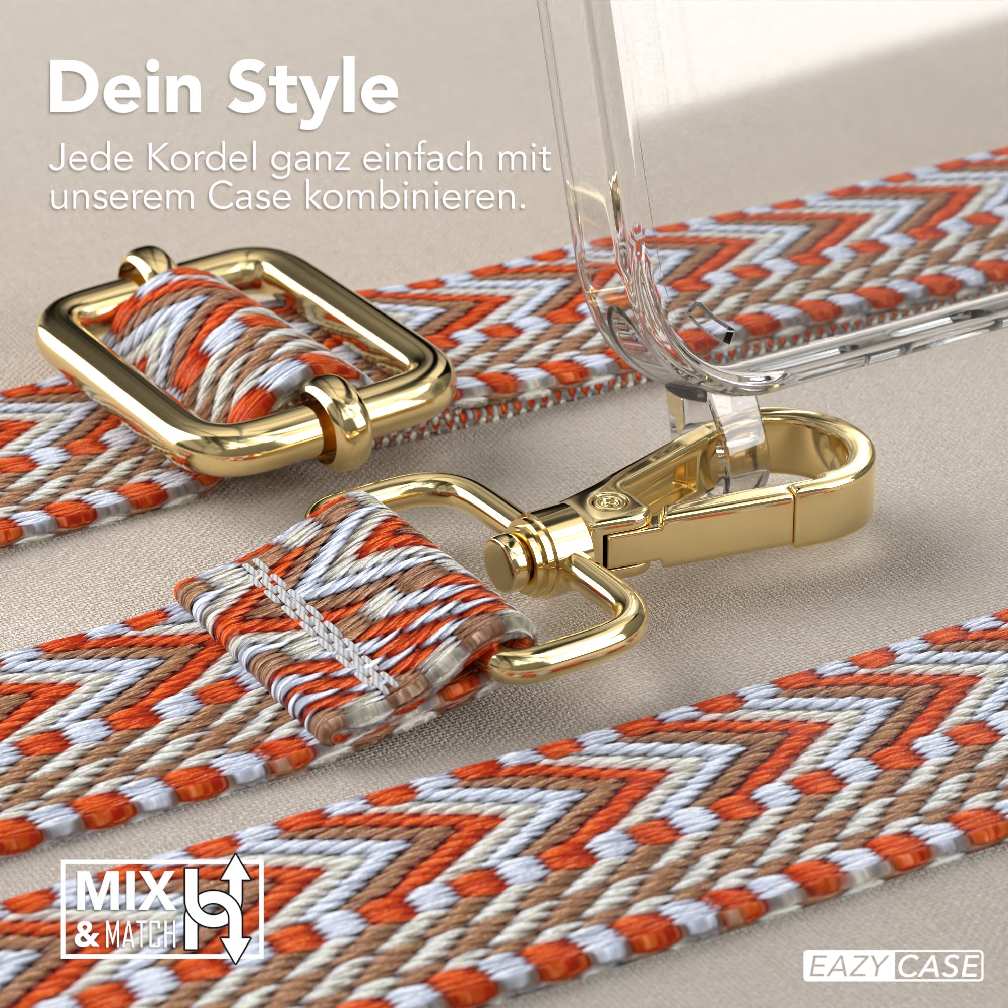 iPhone 16 Hülle + Boho Band
