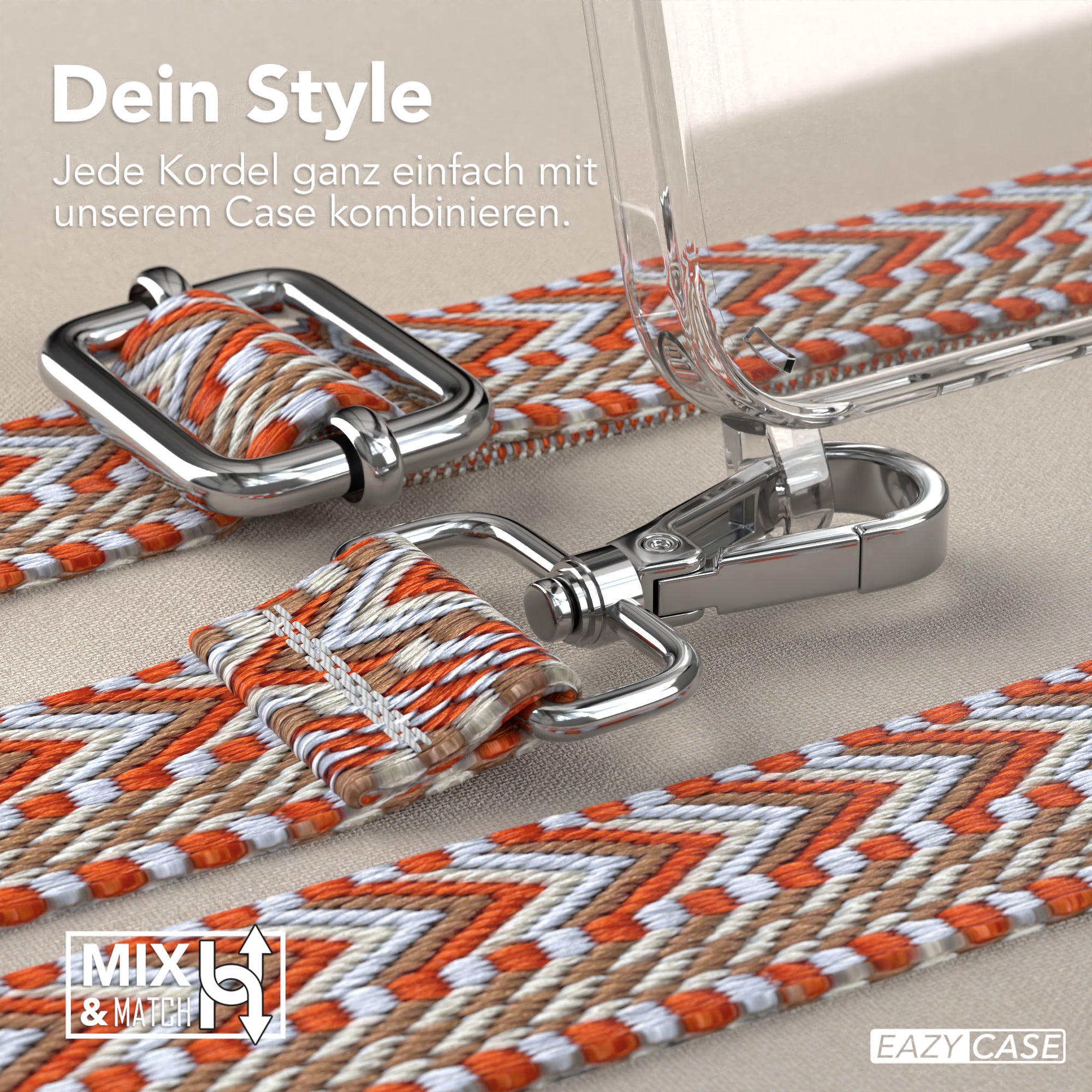 iPhone 16 Hülle + Boho Band