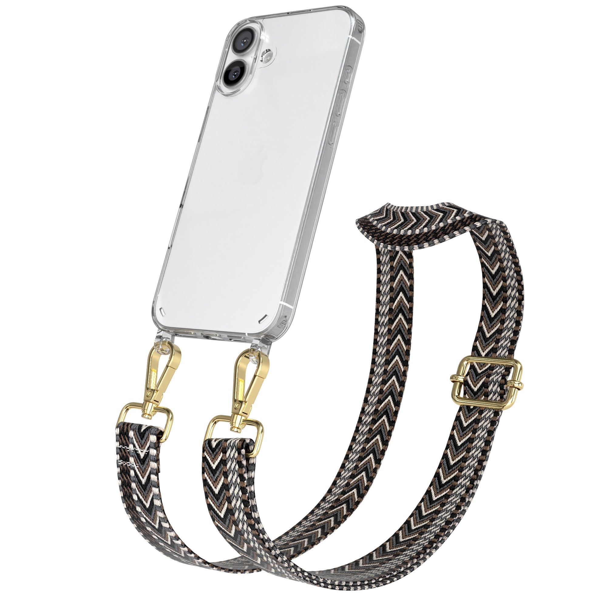 iPhone 16 Plus Hülle + Boho Band