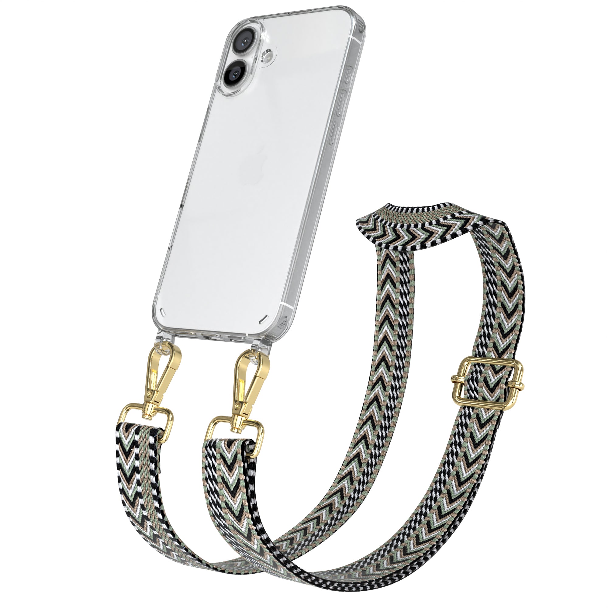 iPhone 16 Plus Hülle + Boho Band
