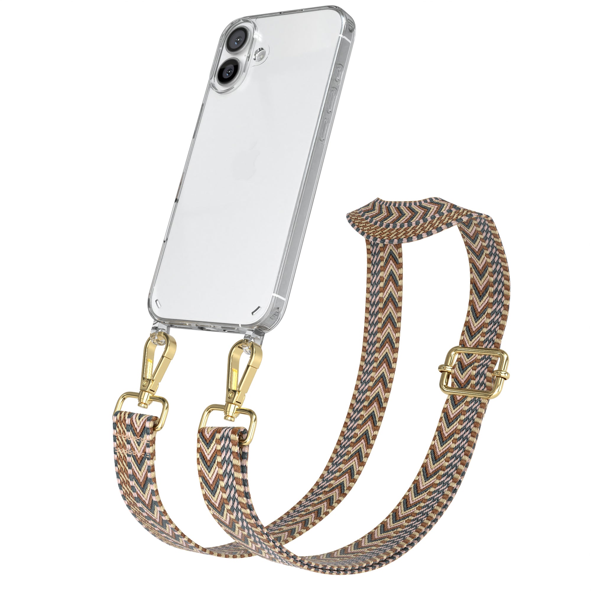 iPhone 16 Plus Hülle + Boho Band