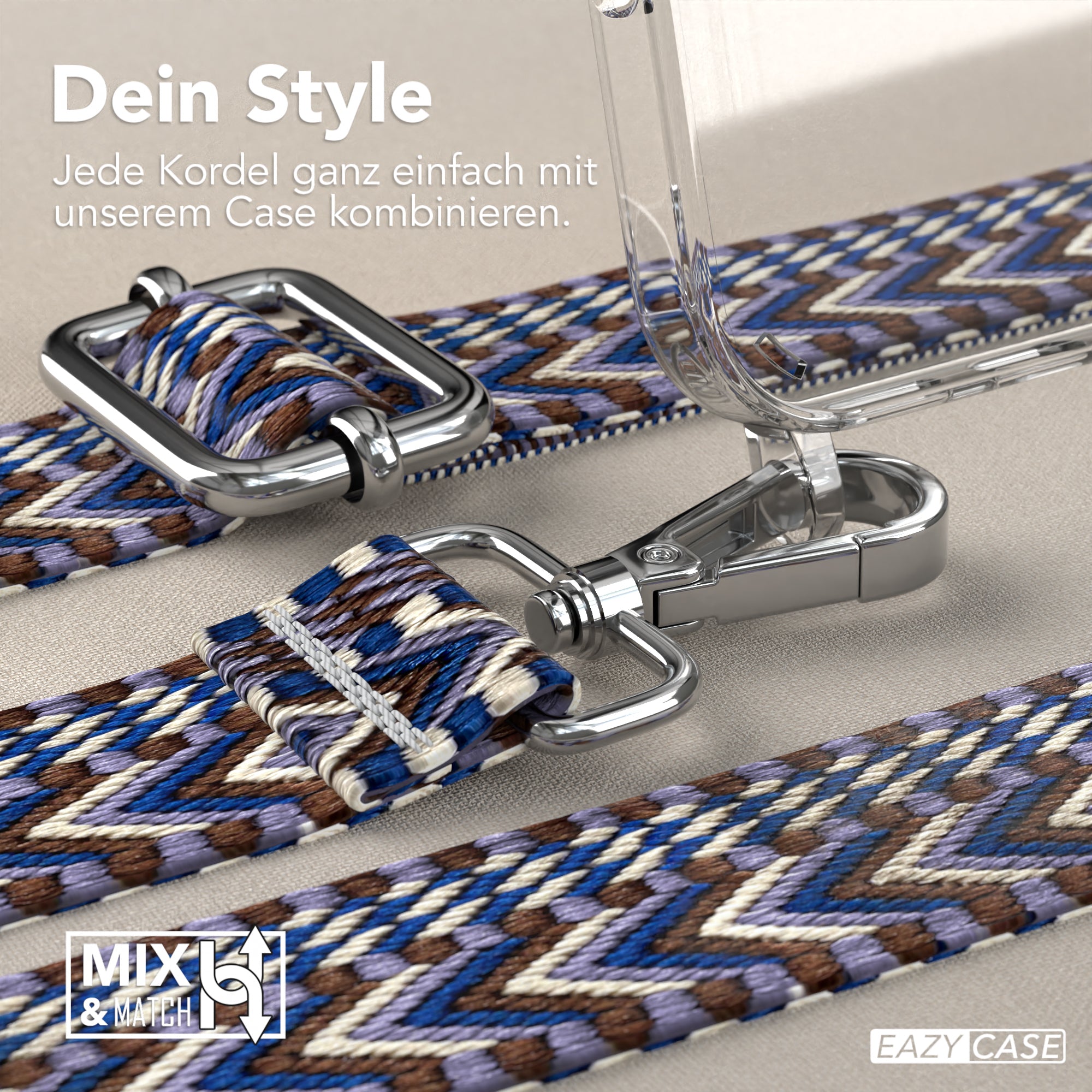 iPhone 16 Pro Hülle + Boho Band