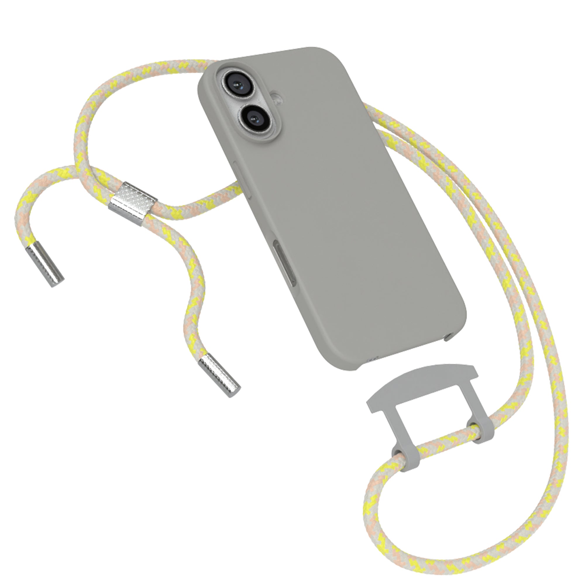 iPhone 16 2in1 Hülle mit Kordel