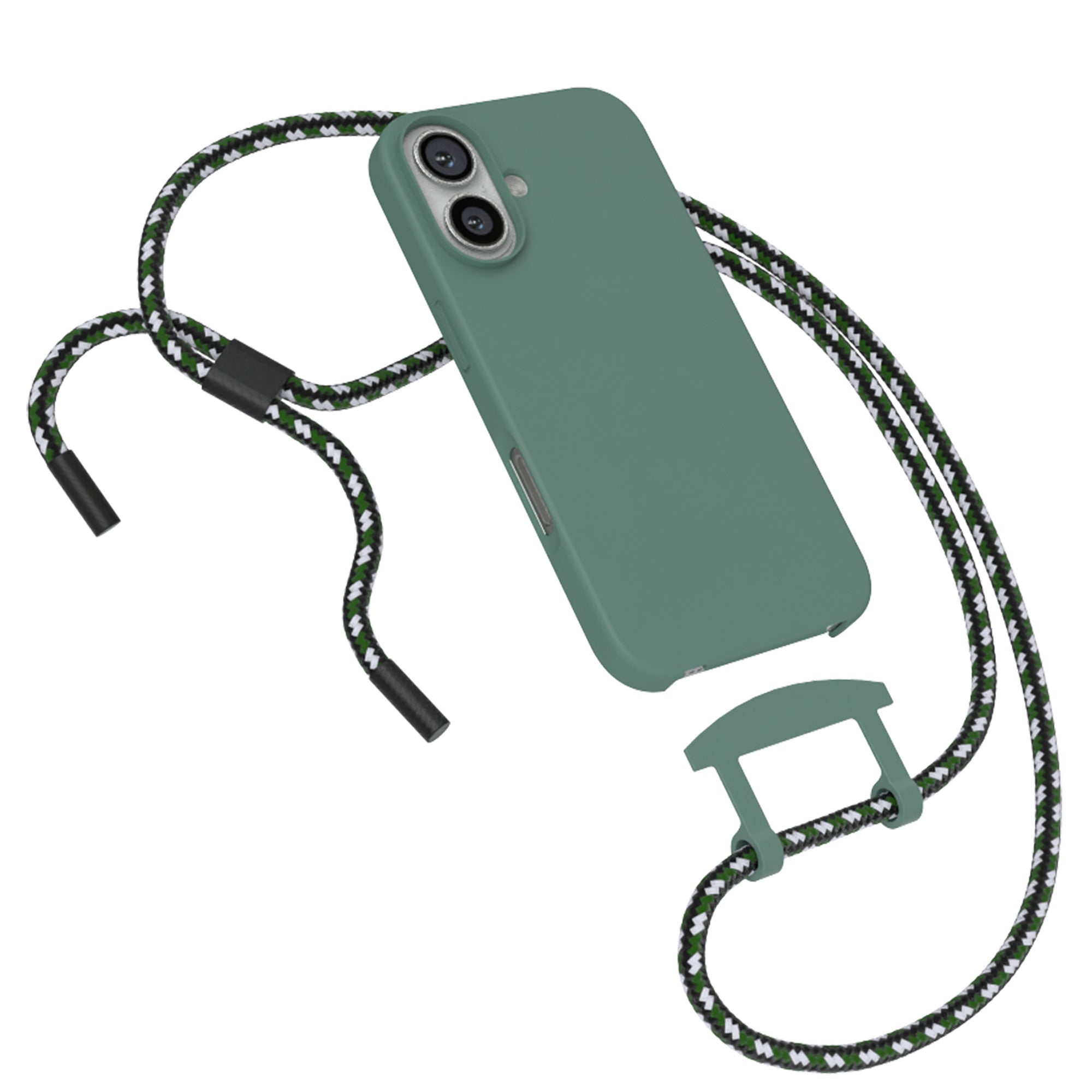 iPhone 16 2in1 Hülle mit Kordel