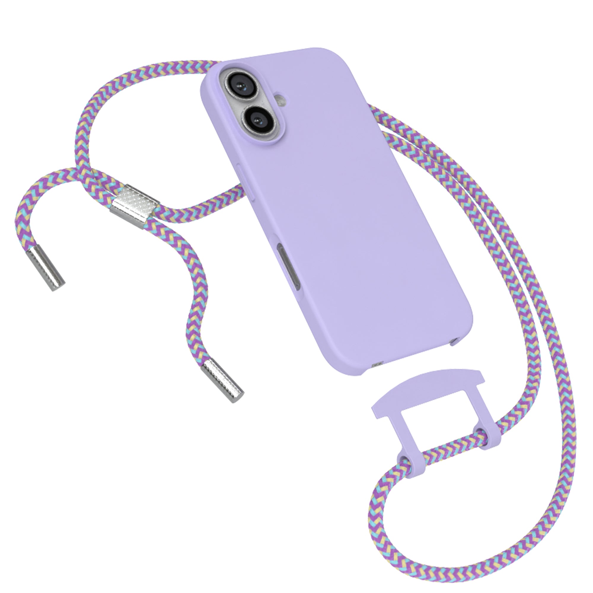 iPhone 16 2in1 Hülle mit Kordel