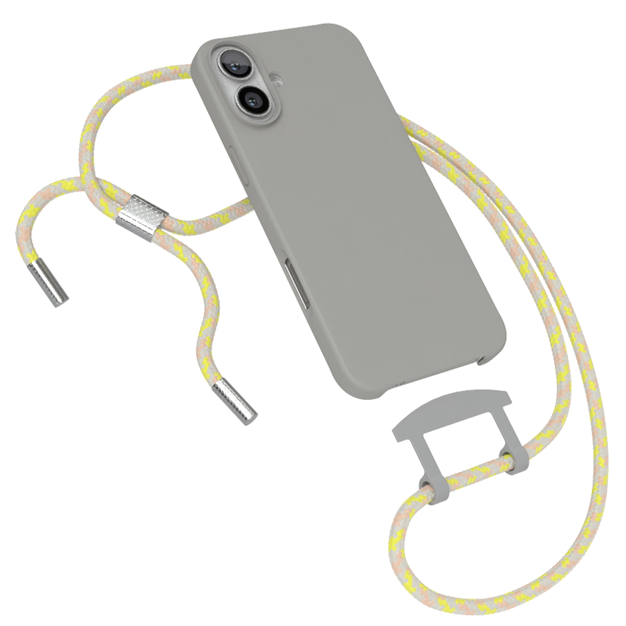 iPhone 16 Plus 2in1 Hülle mit Kordel