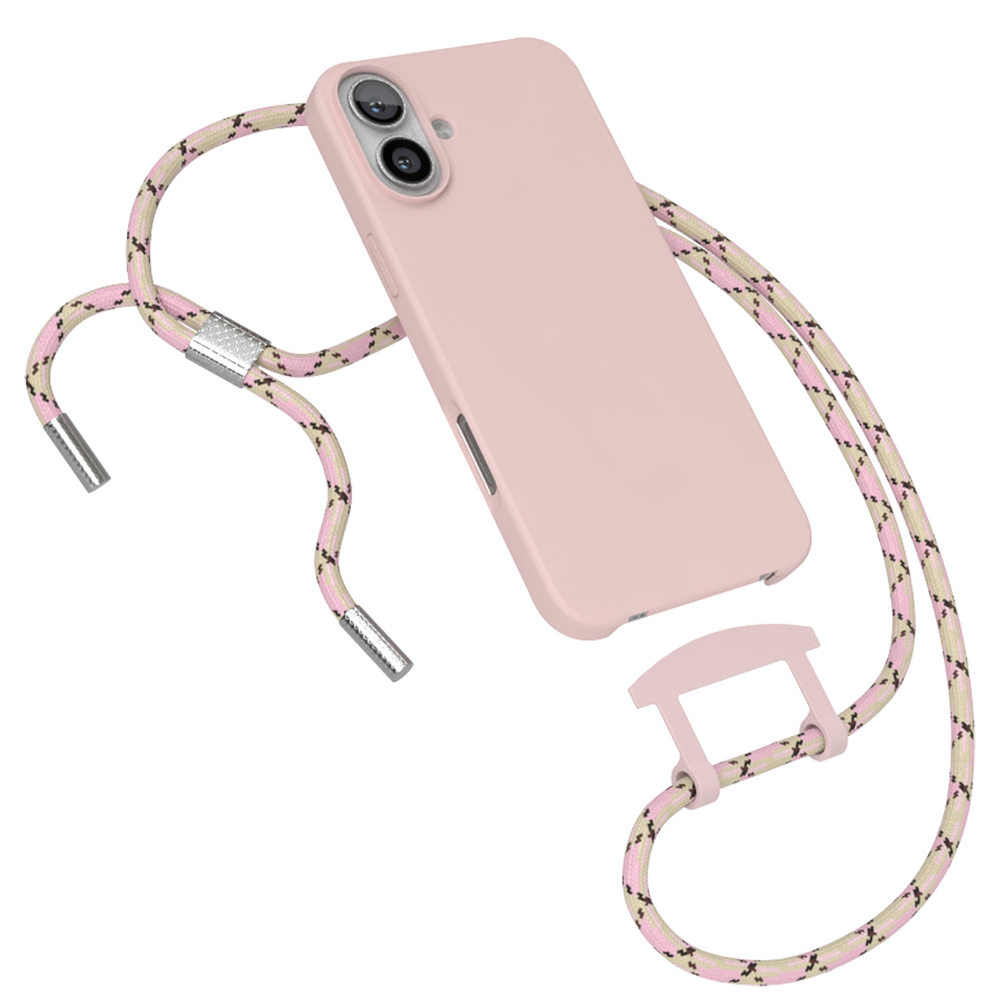 iPhone 16 Plus 2in1 Hülle mit Kordel