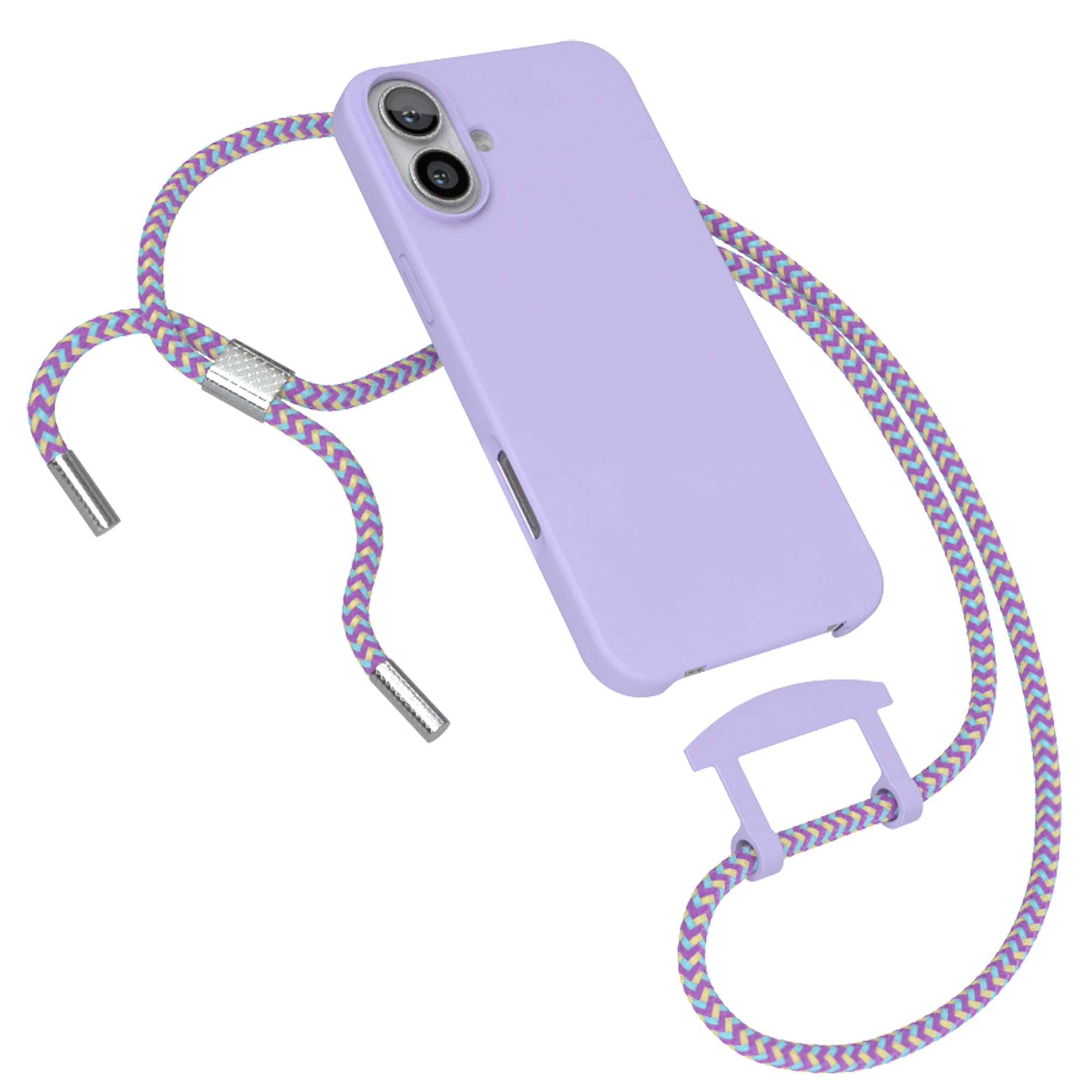 iPhone 16 Plus 2in1 Hülle mit Kordel