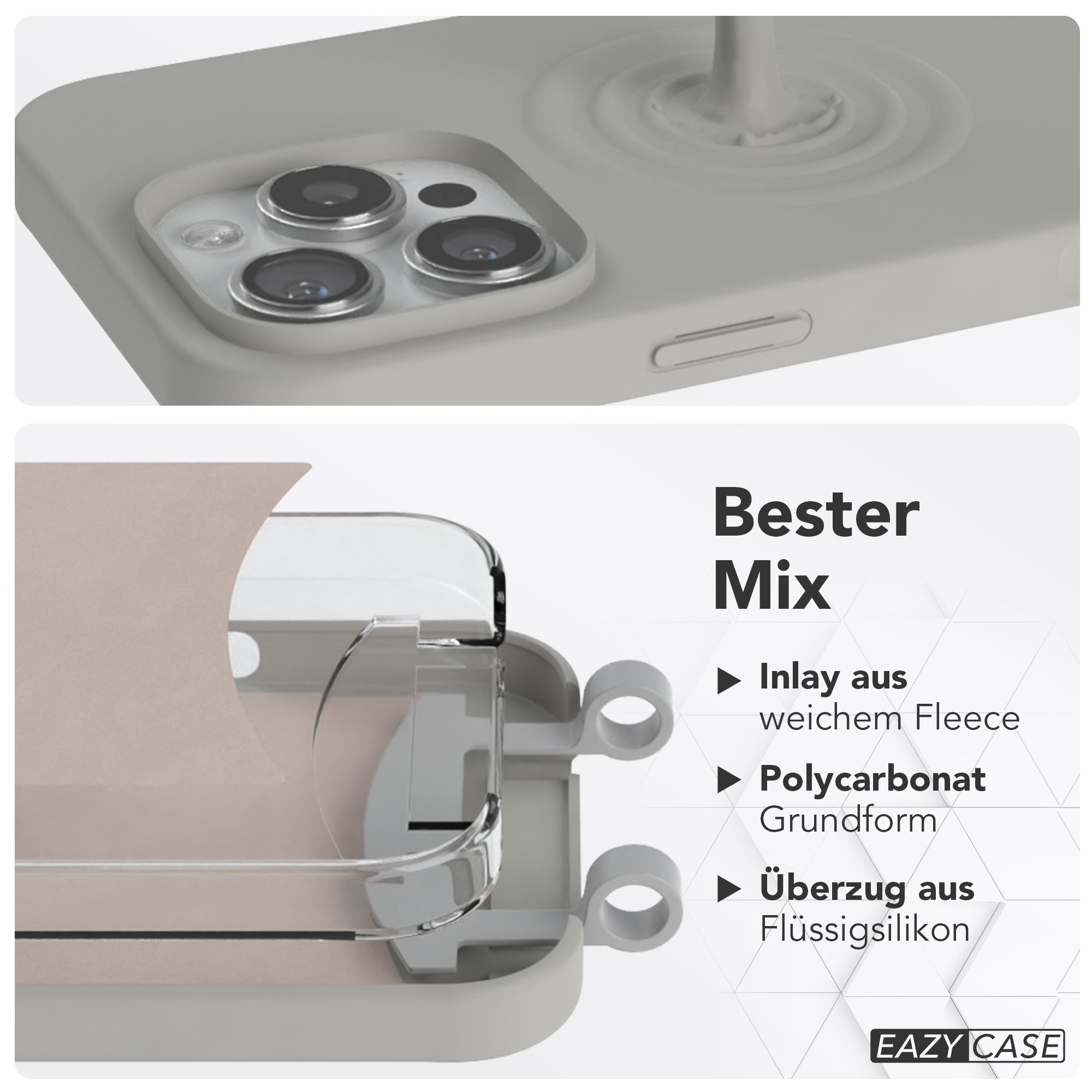 iPhone 16 Pro Max 2in1 Hülle mit Kordel