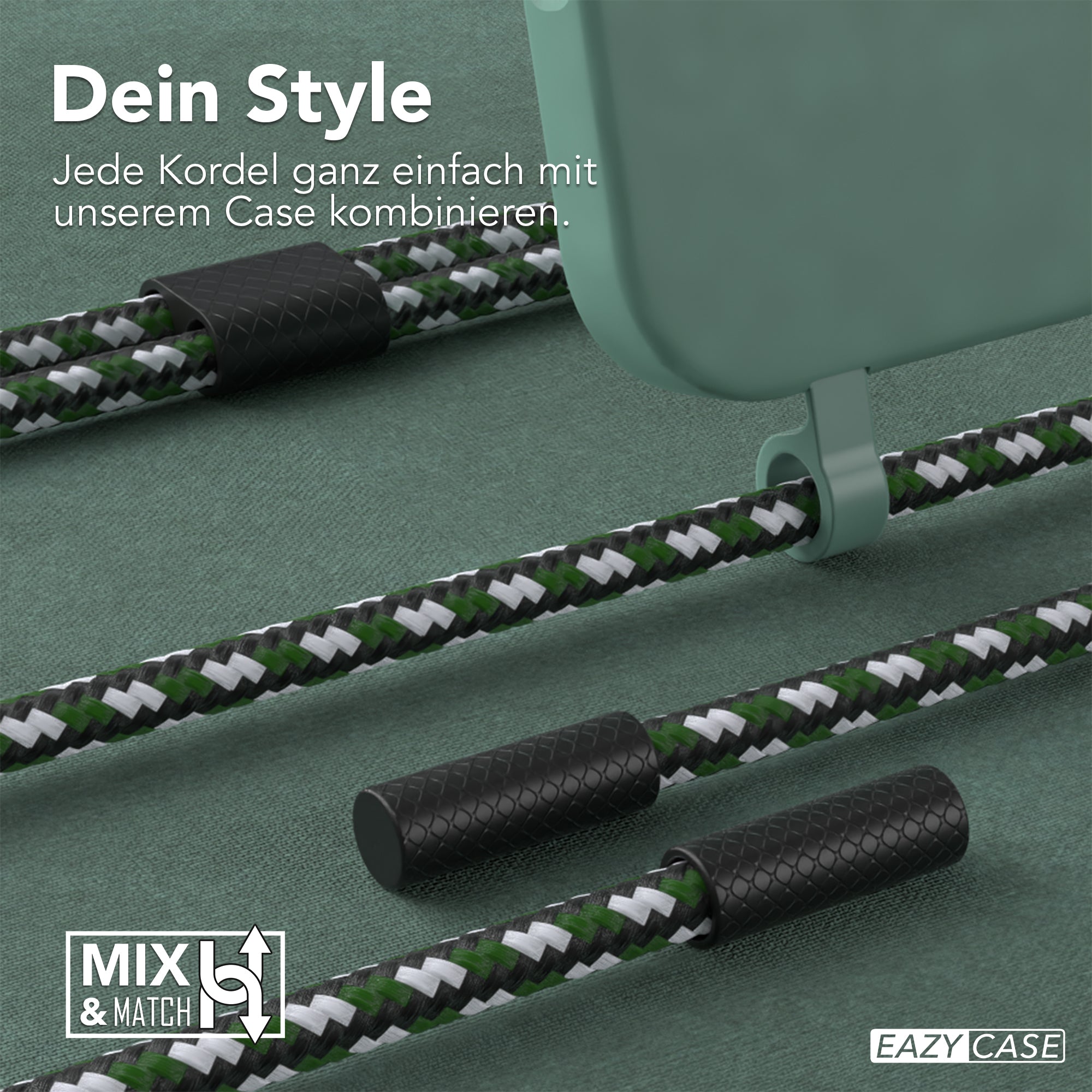 iPhone 16 Pro Max 2in1 Hülle mit Kordel