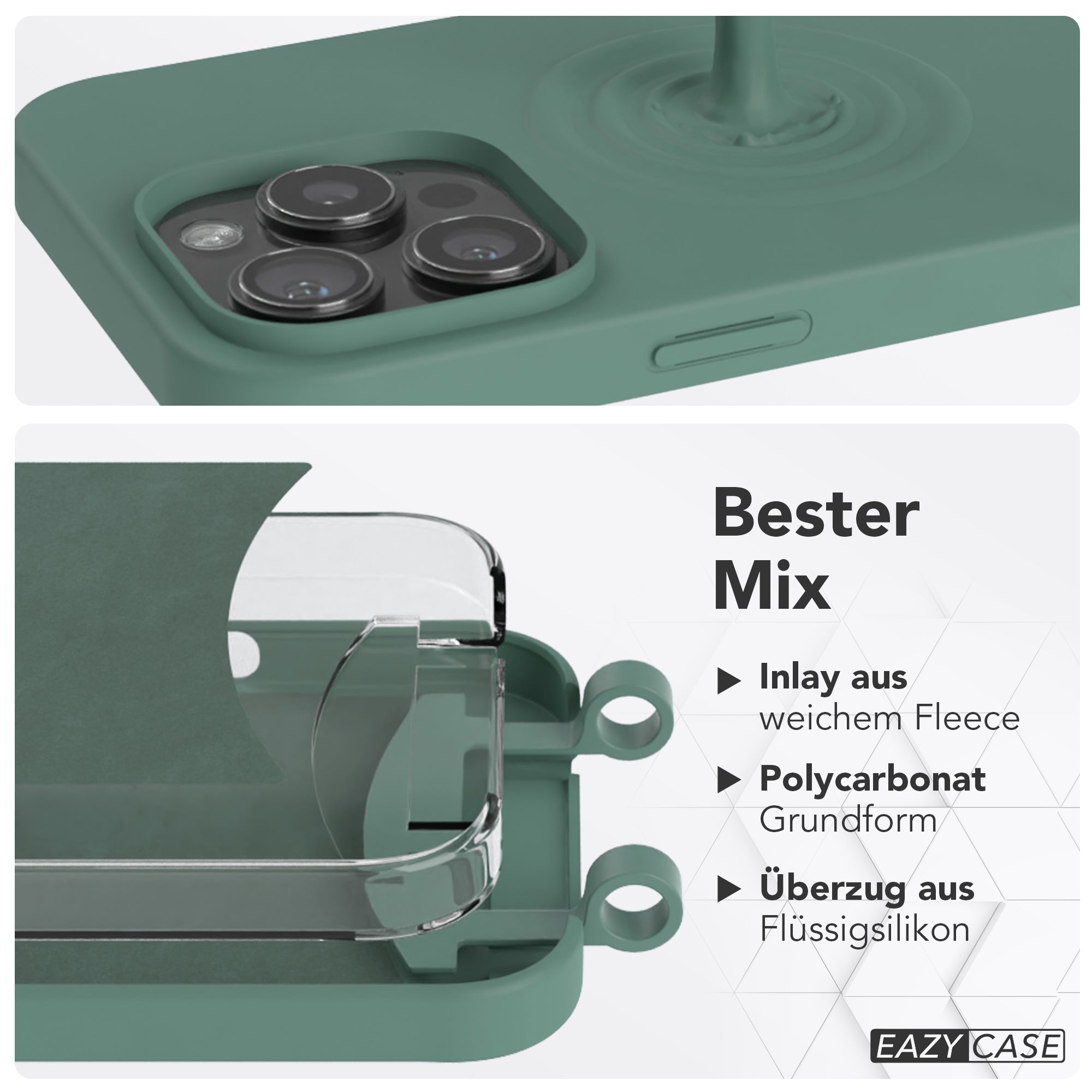 iPhone 16 Pro Max 2in1 Hülle mit Kordel