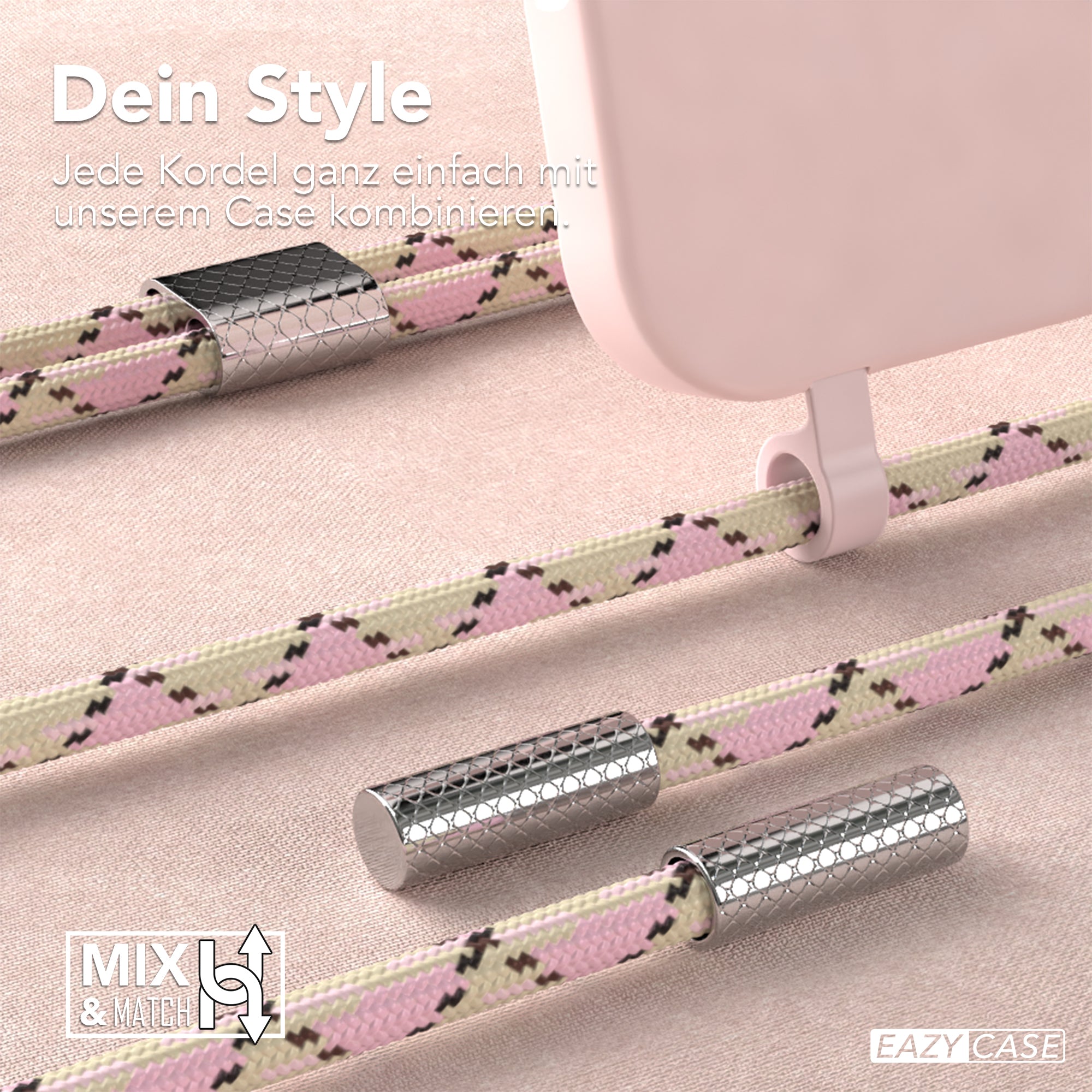 iPhone 16 Pro Max 2in1 Hülle mit Kordel