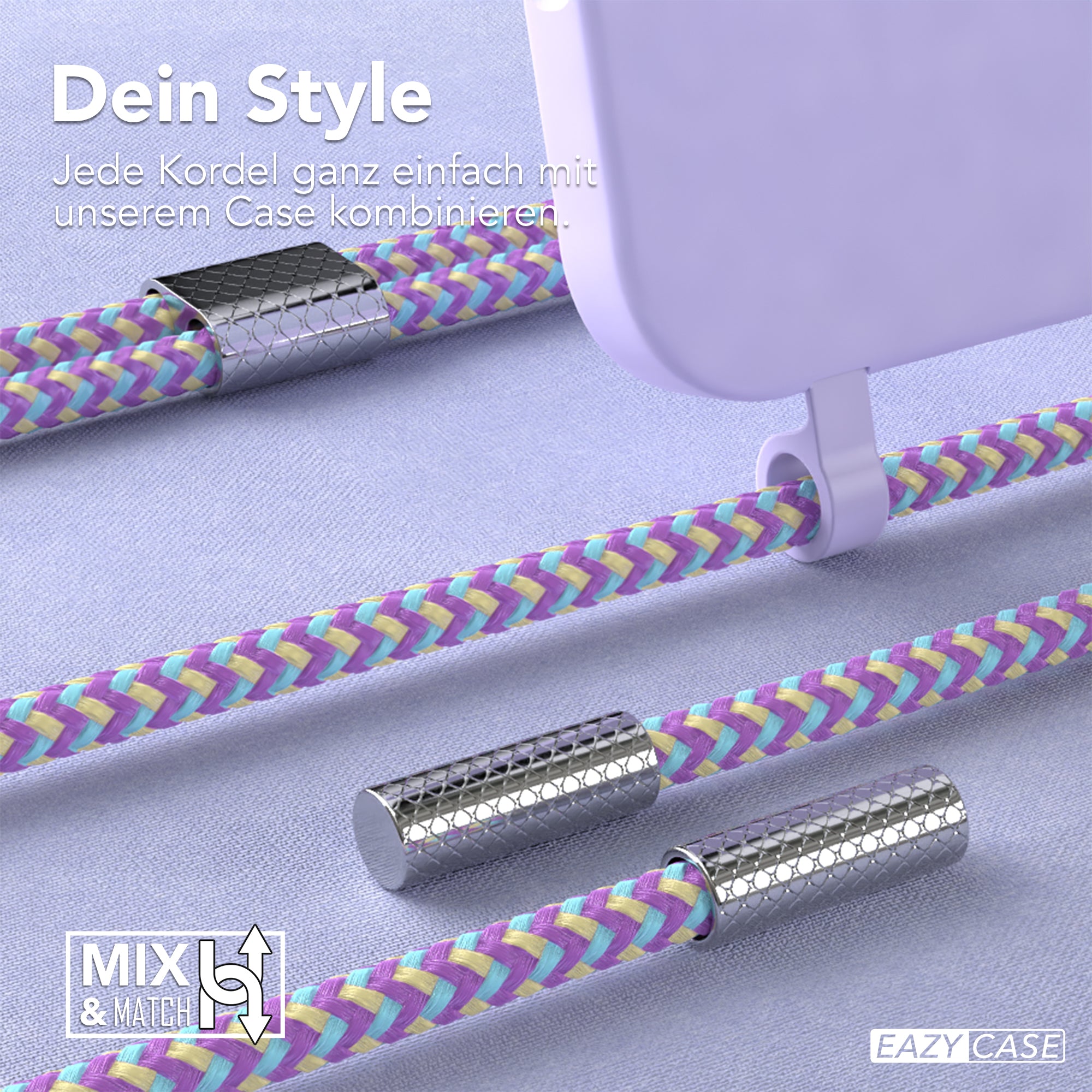 iPhone 16 Pro Max 2in1 Hülle mit Kordel