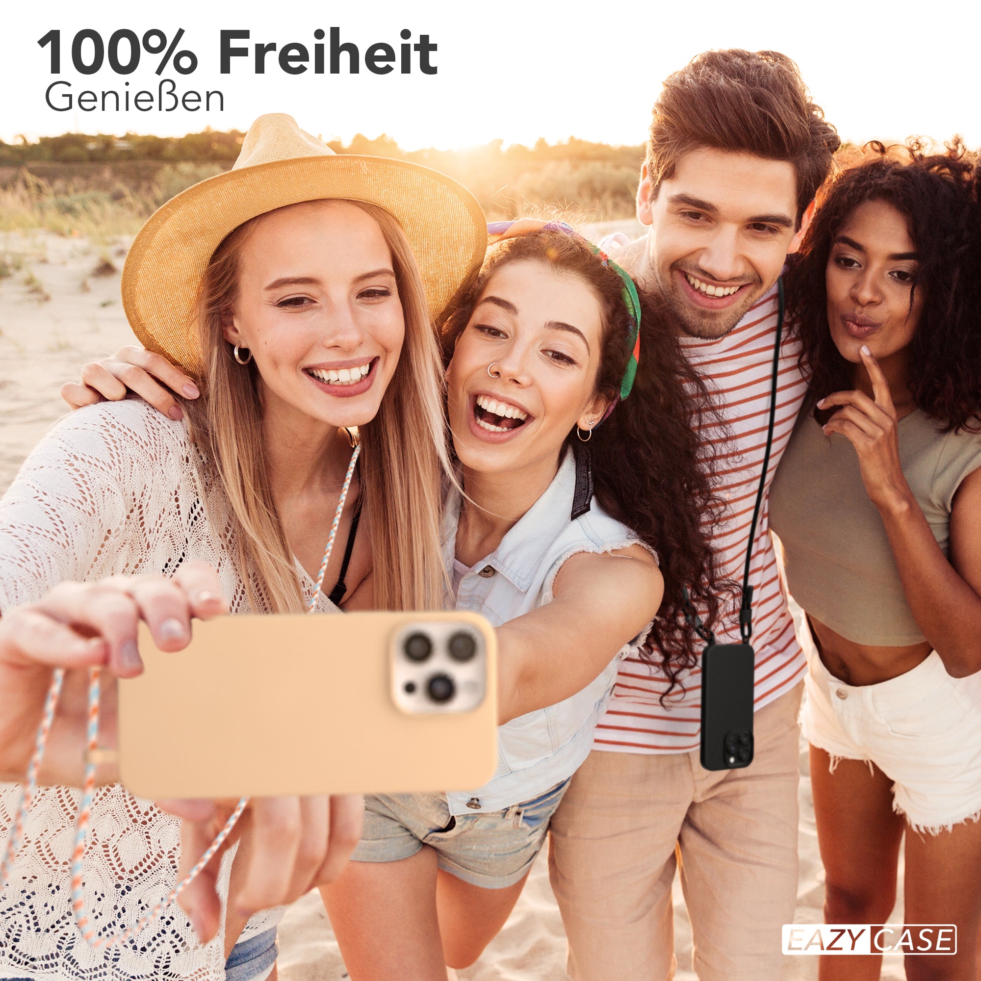 iPhone 16 Pro Max 2in1 Hülle mit Kordel