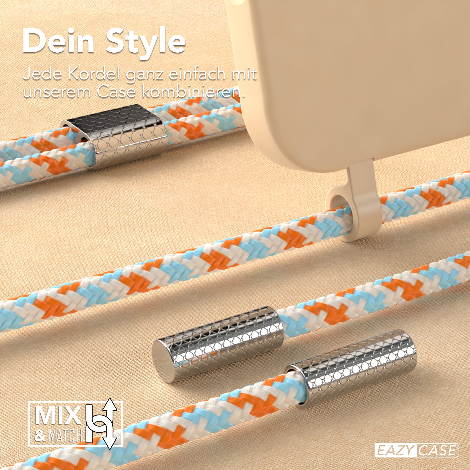 iPhone 16 Pro Max 2in1 Hülle mit Kordel