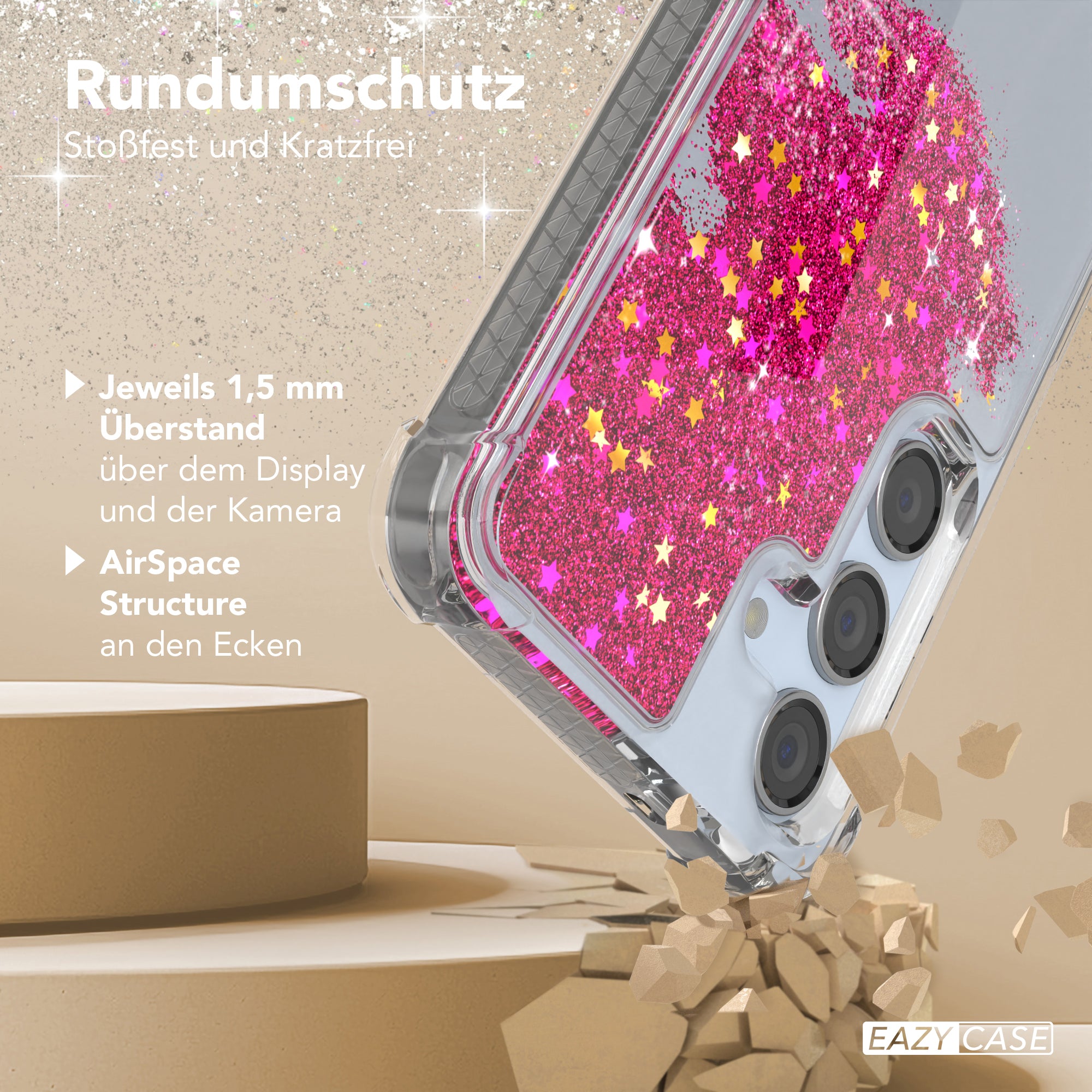 Galaxy S24 FE Glitzerhülle