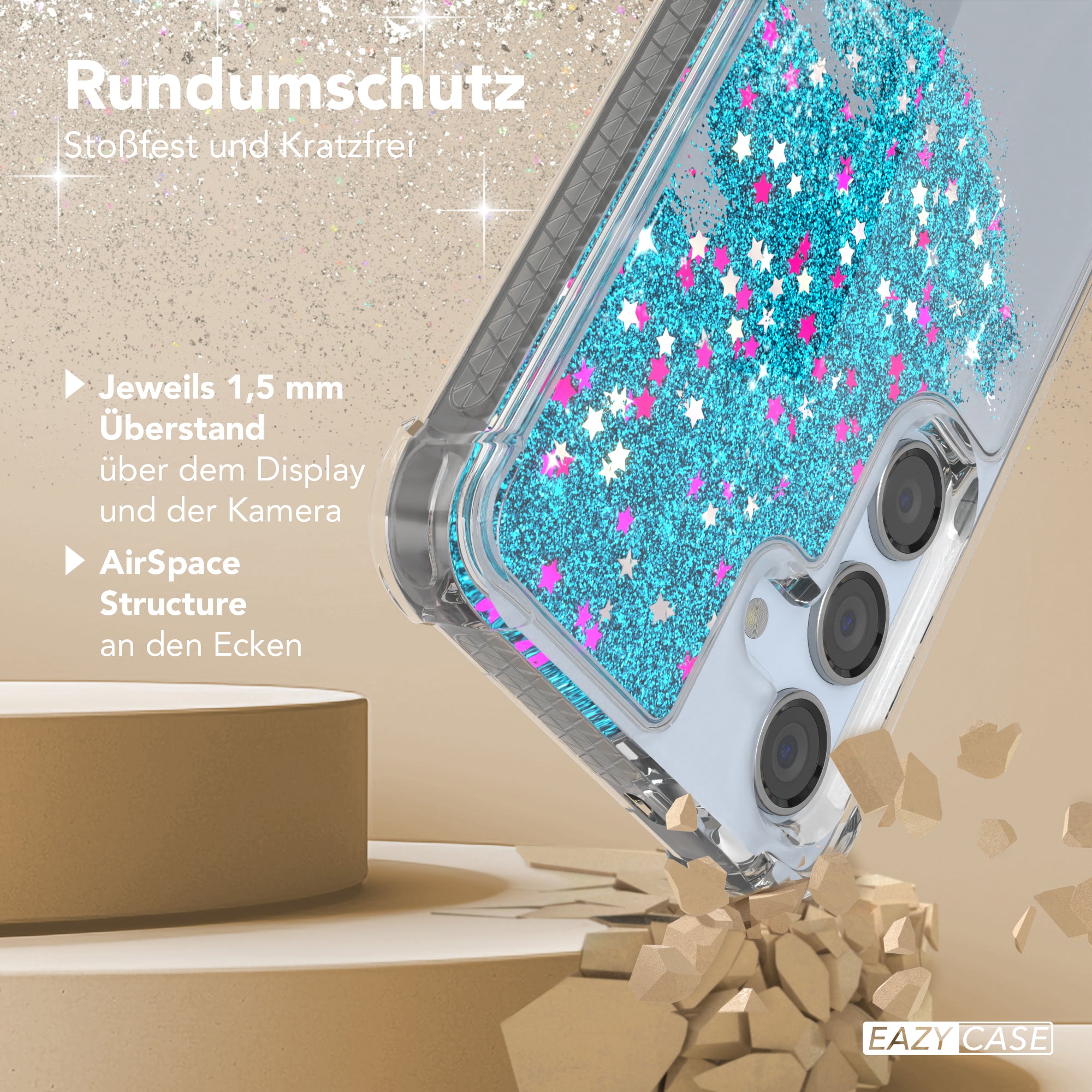 Galaxy S24 FE Glitzerhülle