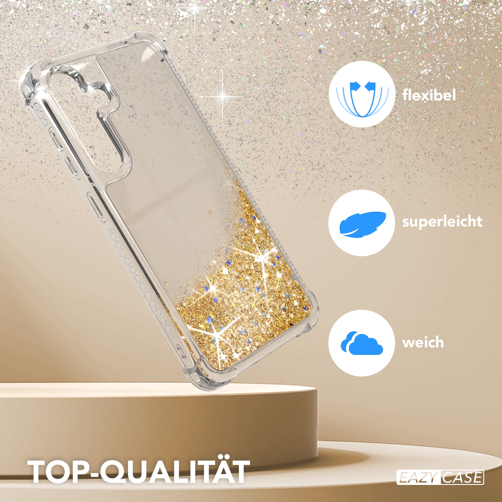 Galaxy S24 FE Glitzerhülle