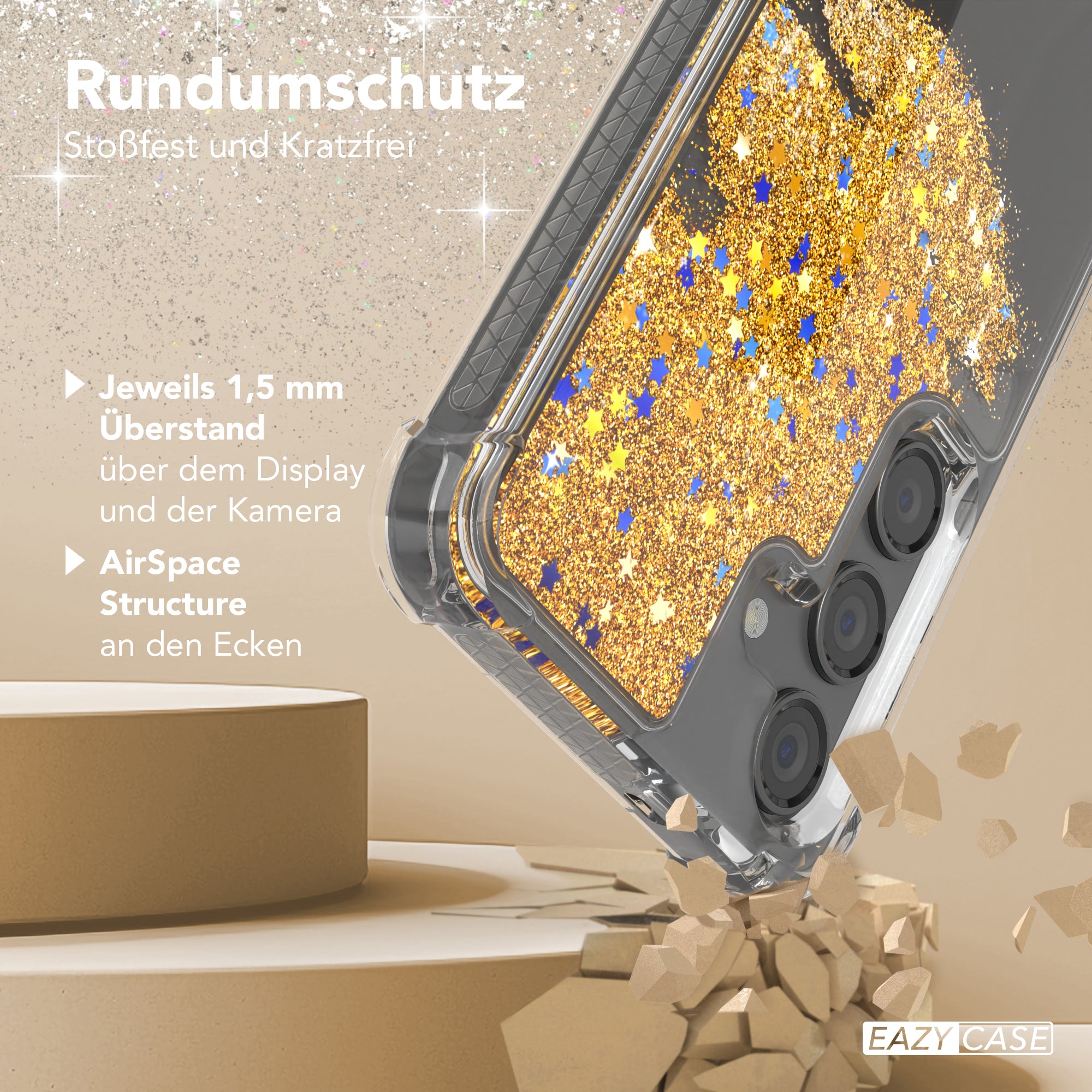 Galaxy S24 FE Glitzerhülle