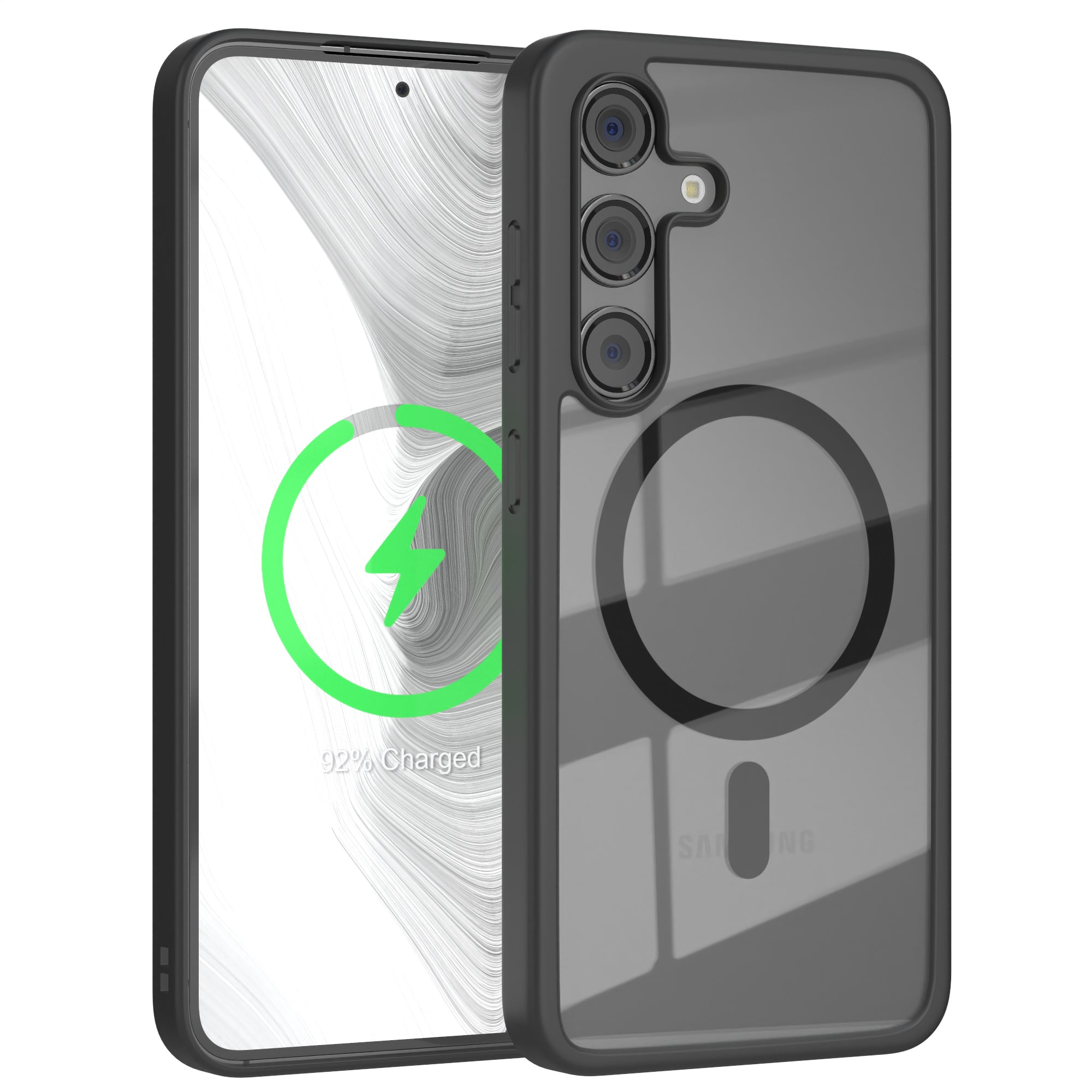 Galaxy S24 FE transparente Hülle mit MagSafe
