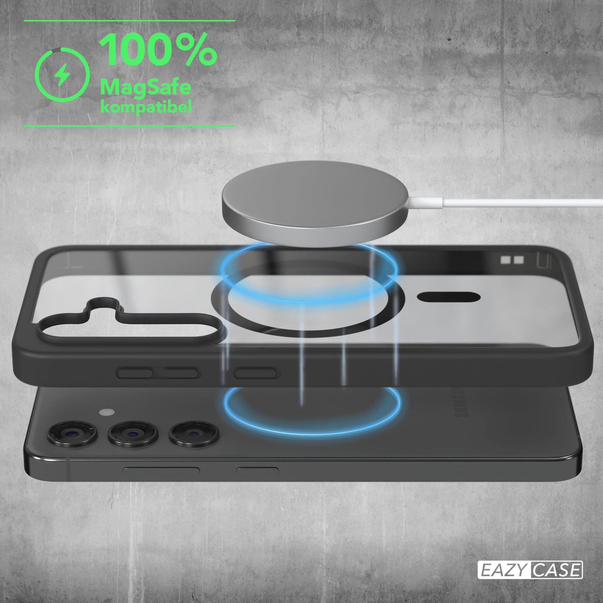 Galaxy S24 FE transparente Hülle mit MagSafe