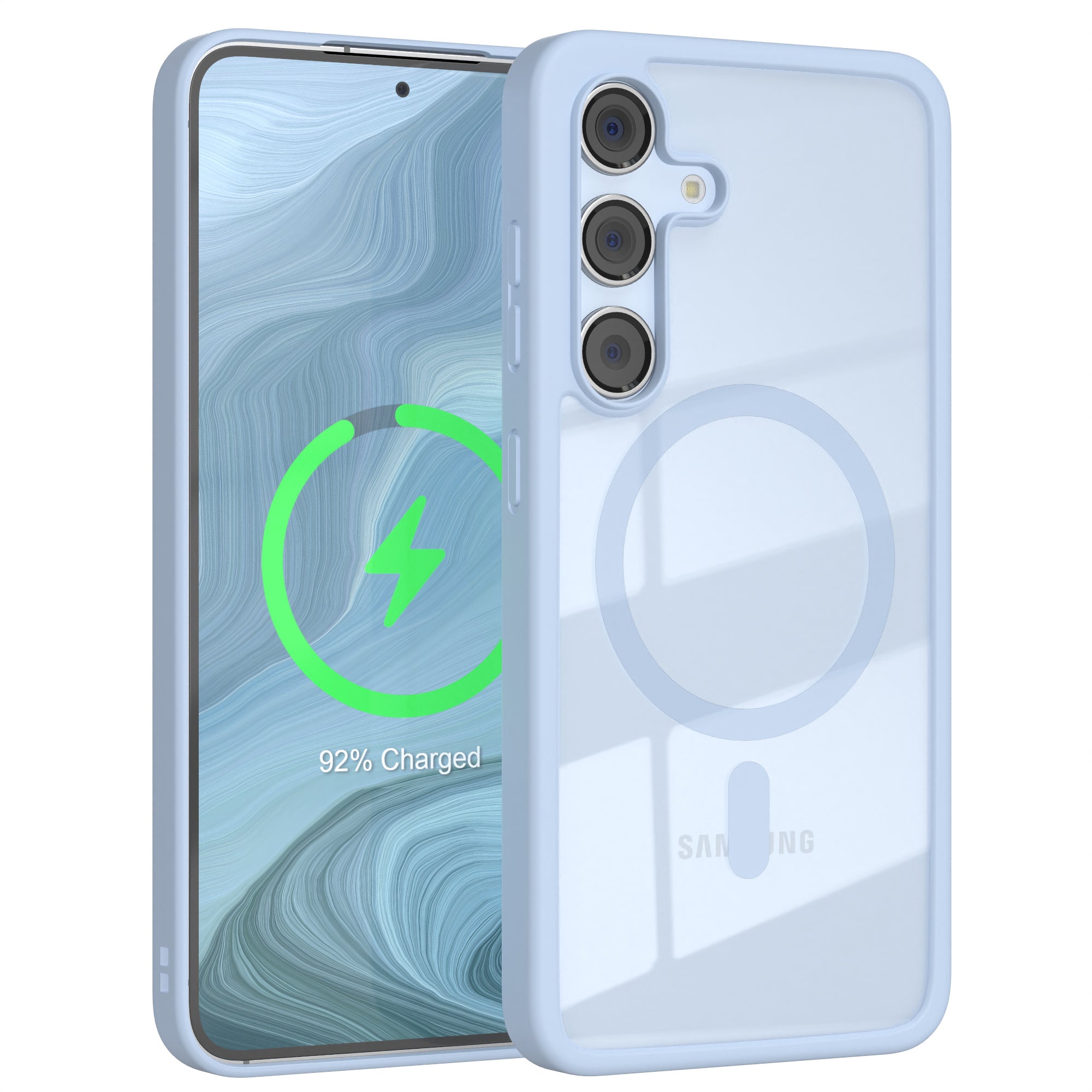 Galaxy S24 FE transparente Hülle mit MagSafe
