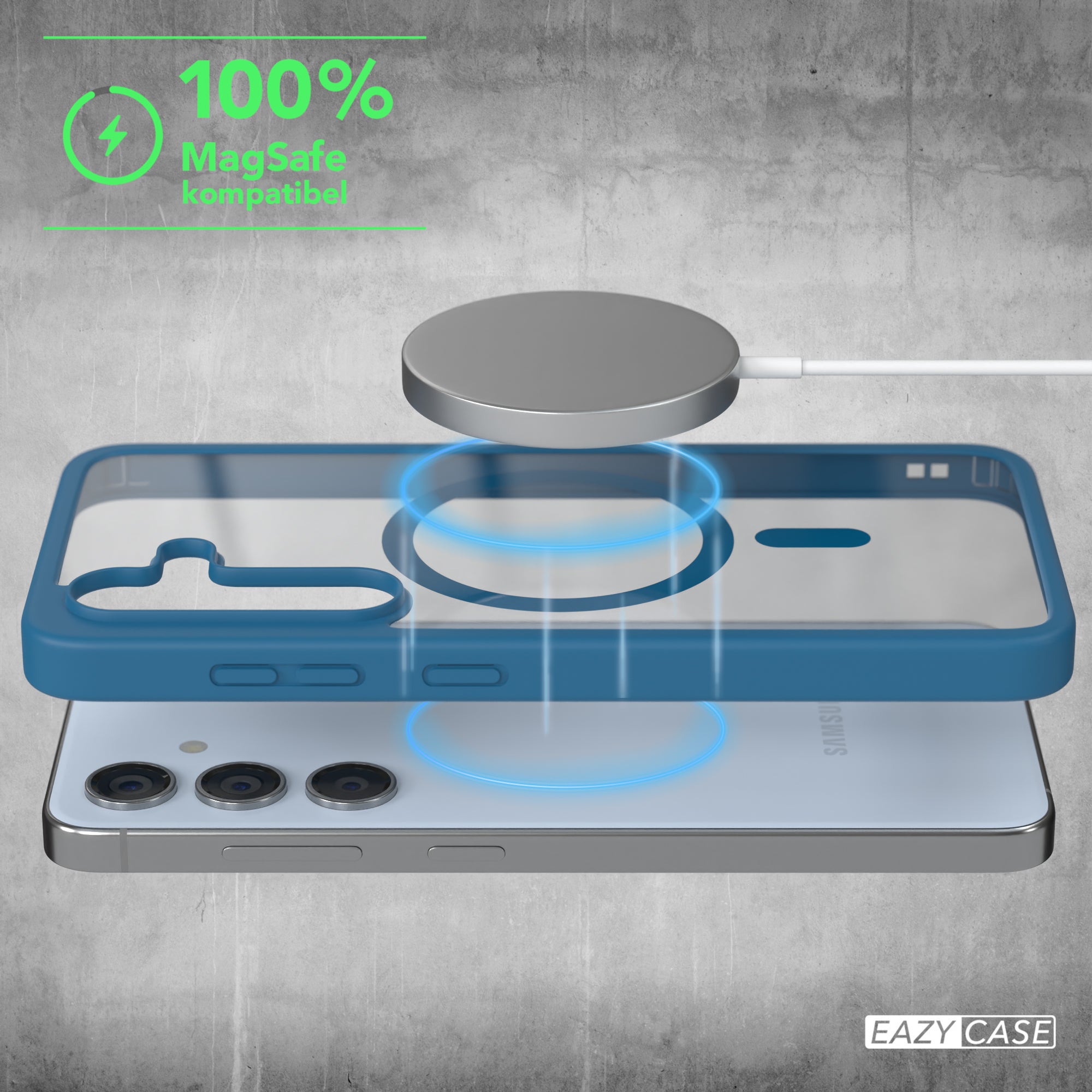 Galaxy S24 FE transparente Hülle mit MagSafe