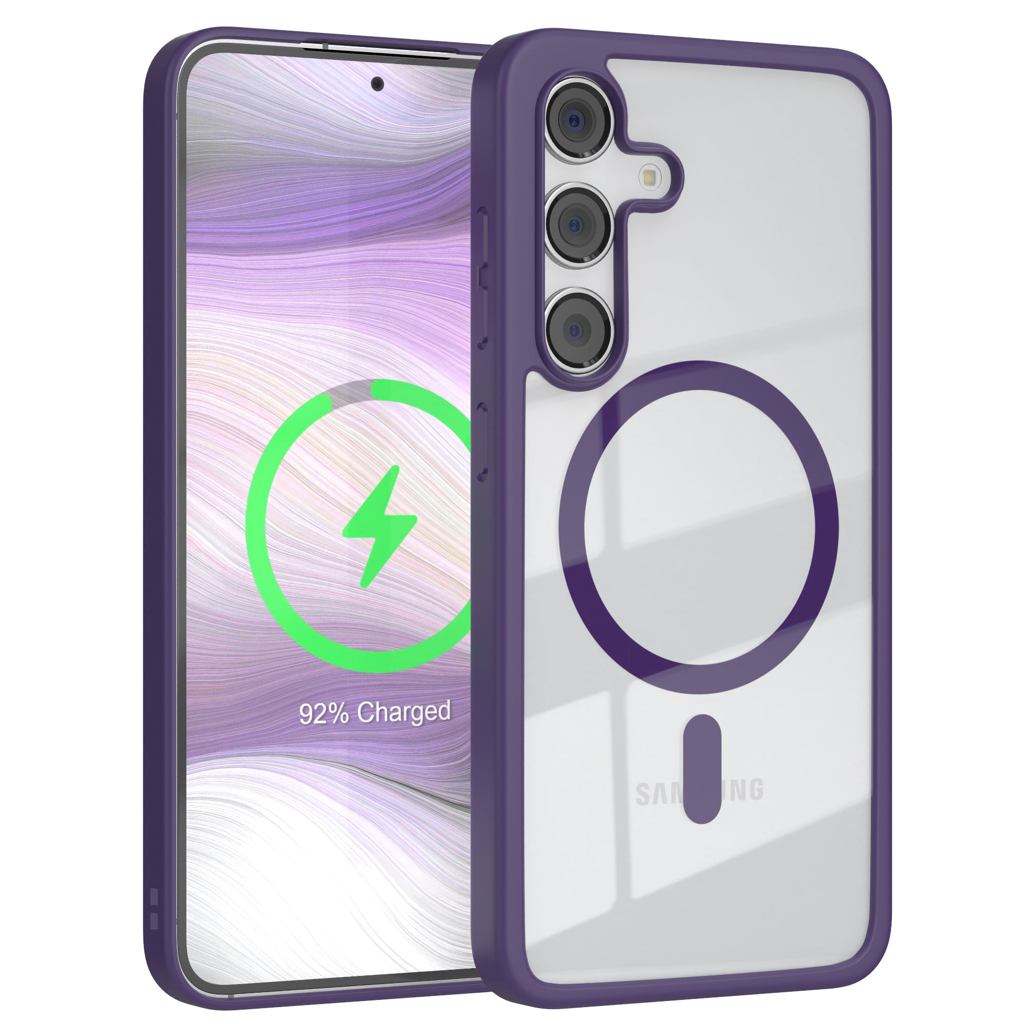 Galaxy S24 FE transparente Hülle mit MagSafe