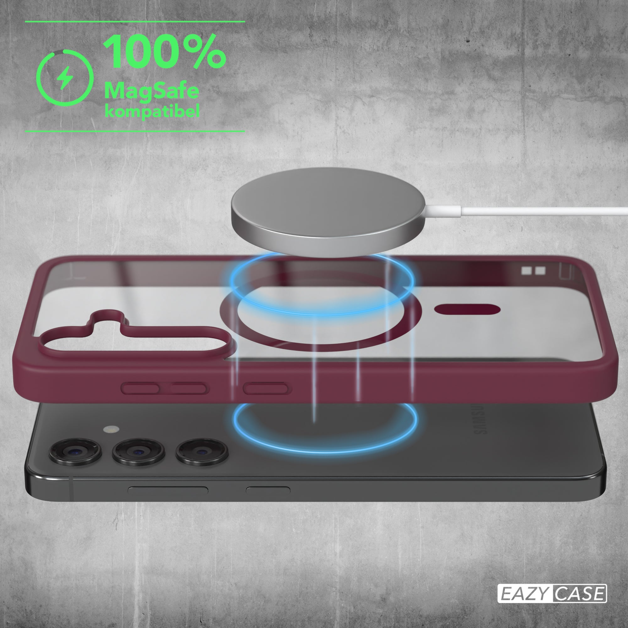 Galaxy S24 FE transparente Hülle mit MagSafe