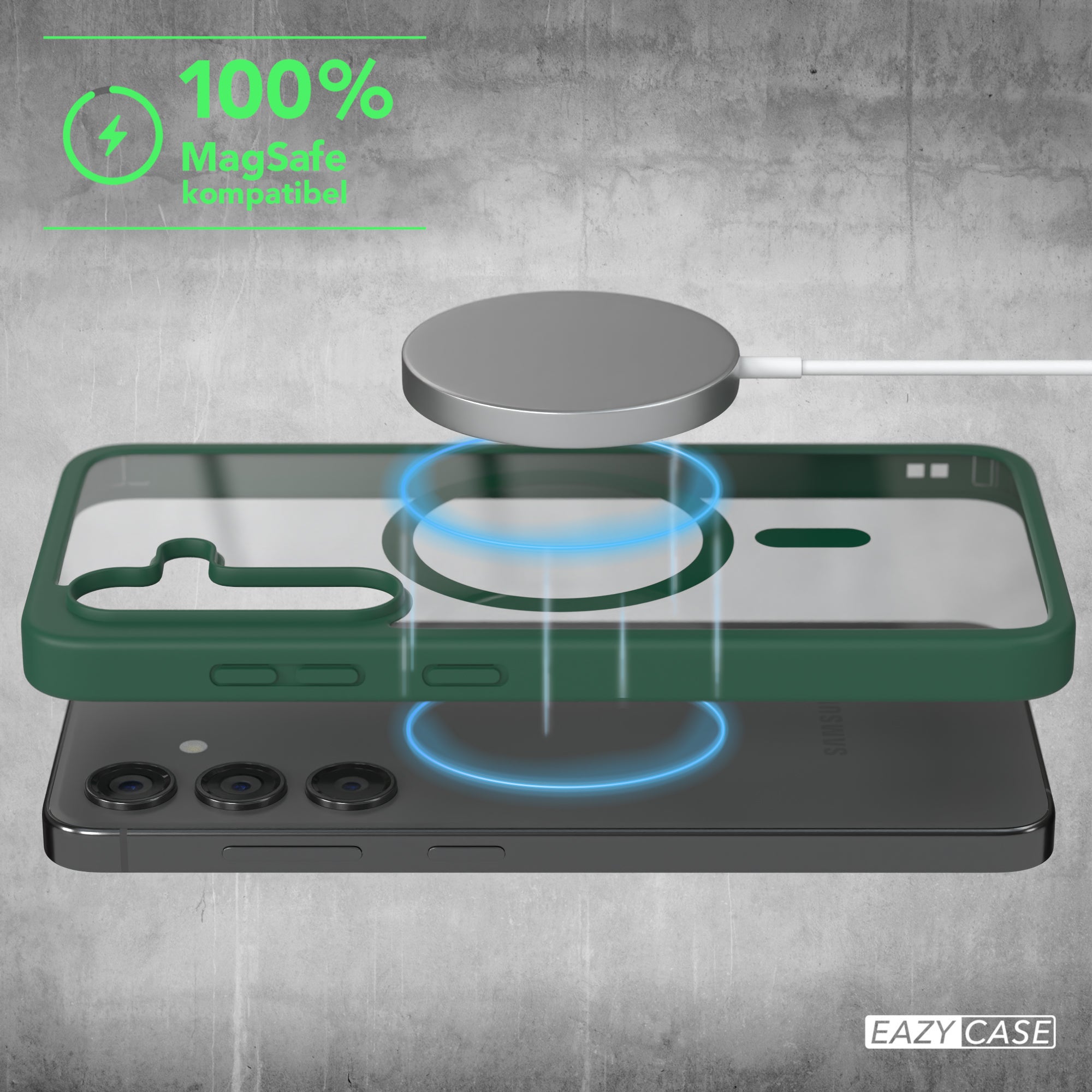 Galaxy S24 FE transparente Hülle mit MagSafe