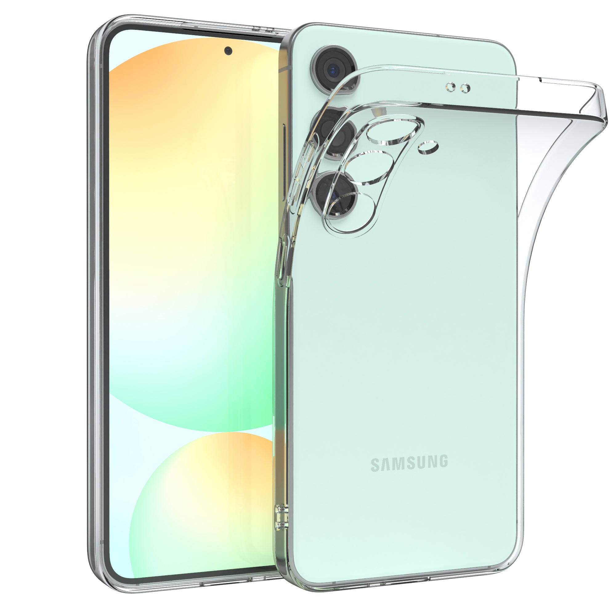 Galaxy S24 FE transparentes Slimcover Transparent