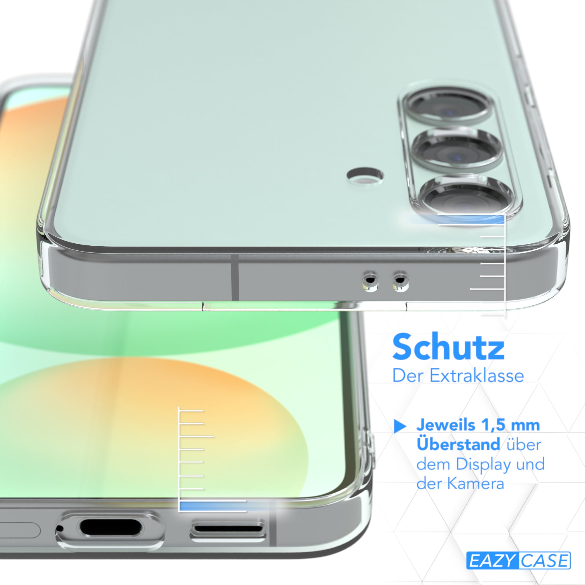 Galaxy S24 FE transparentes Slimcover Transparent