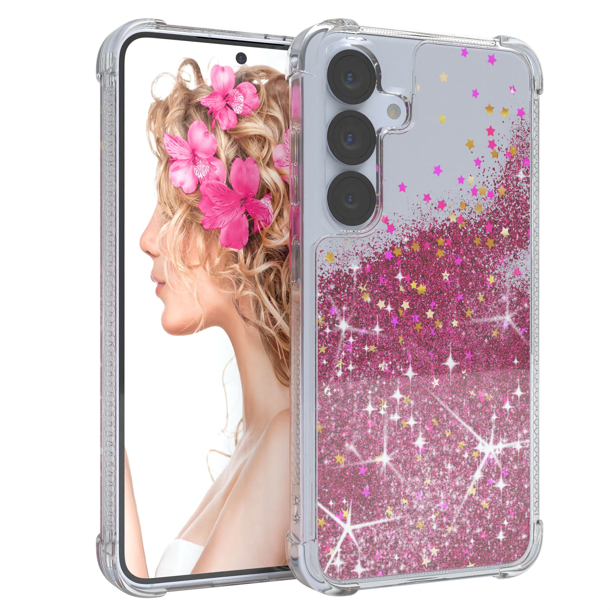 Galaxy S25 Serie Glitzerhülle