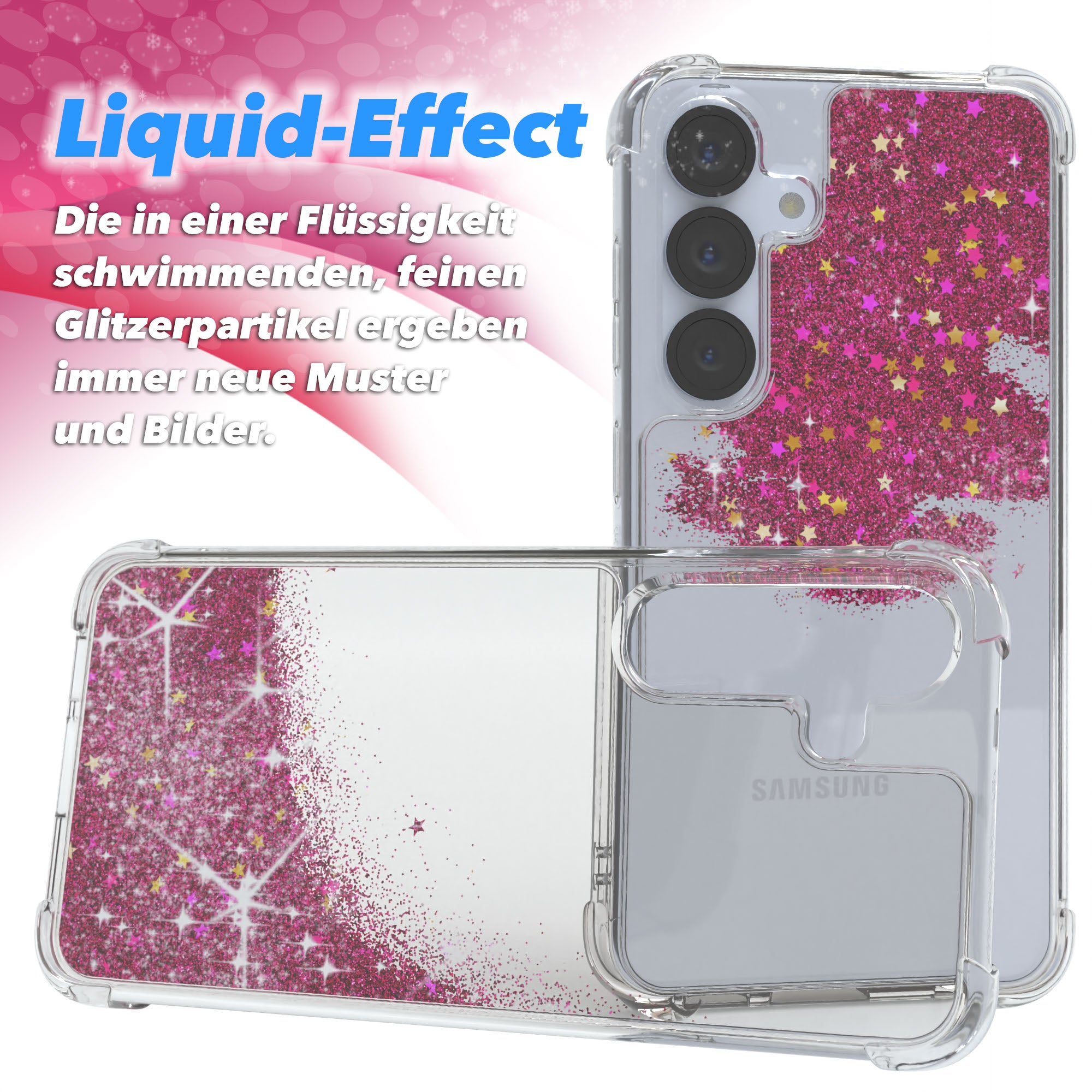Galaxy S25 Glitzerhülle