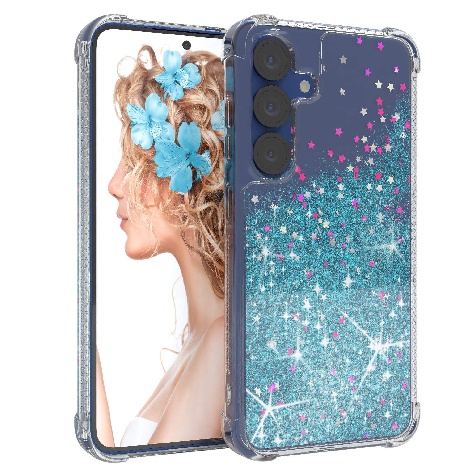 Galaxy S25 Serie Glitzerhülle