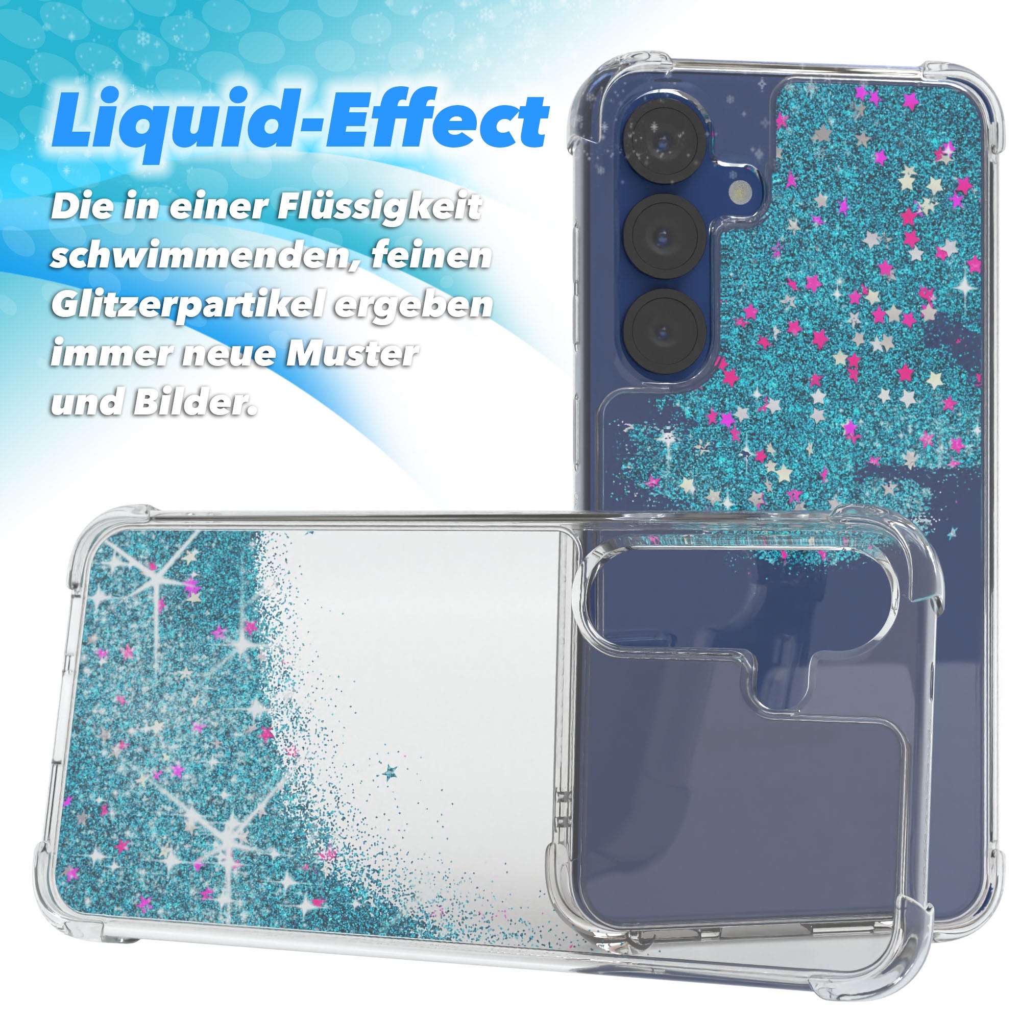 Galaxy S25 Glitzerhülle